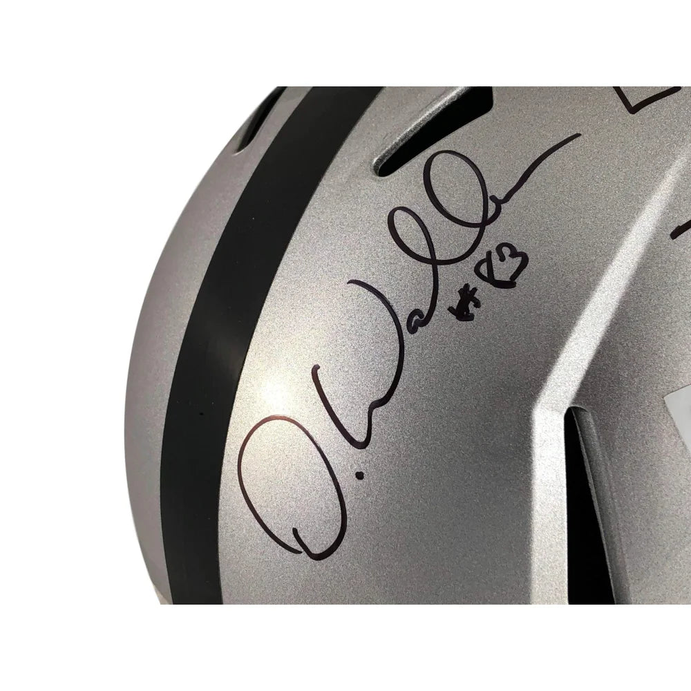 Darren Waller Autographed Las Vegas Raiders Helmet with 