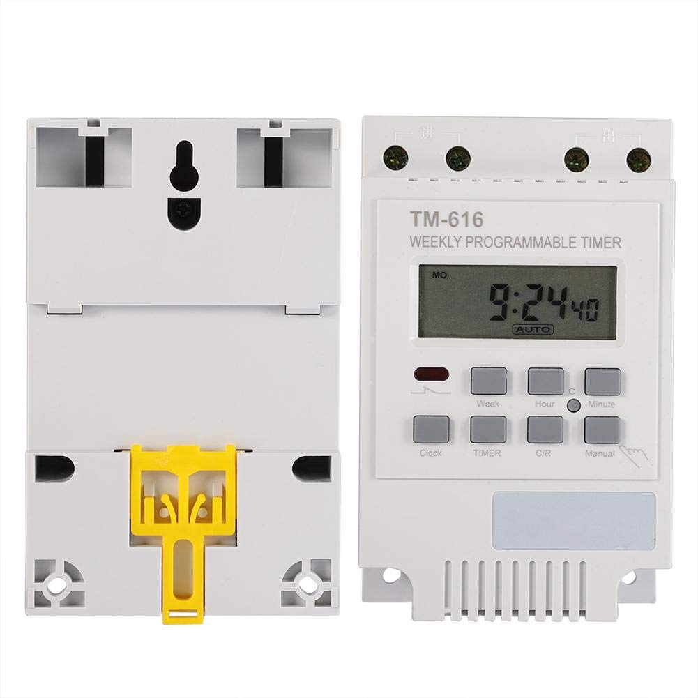 12V Digital Timer Switch - Energy Saving Electric Timer for Lights, TV, Radio & Household Appliances | Perfect for Home Automation & Power Saving