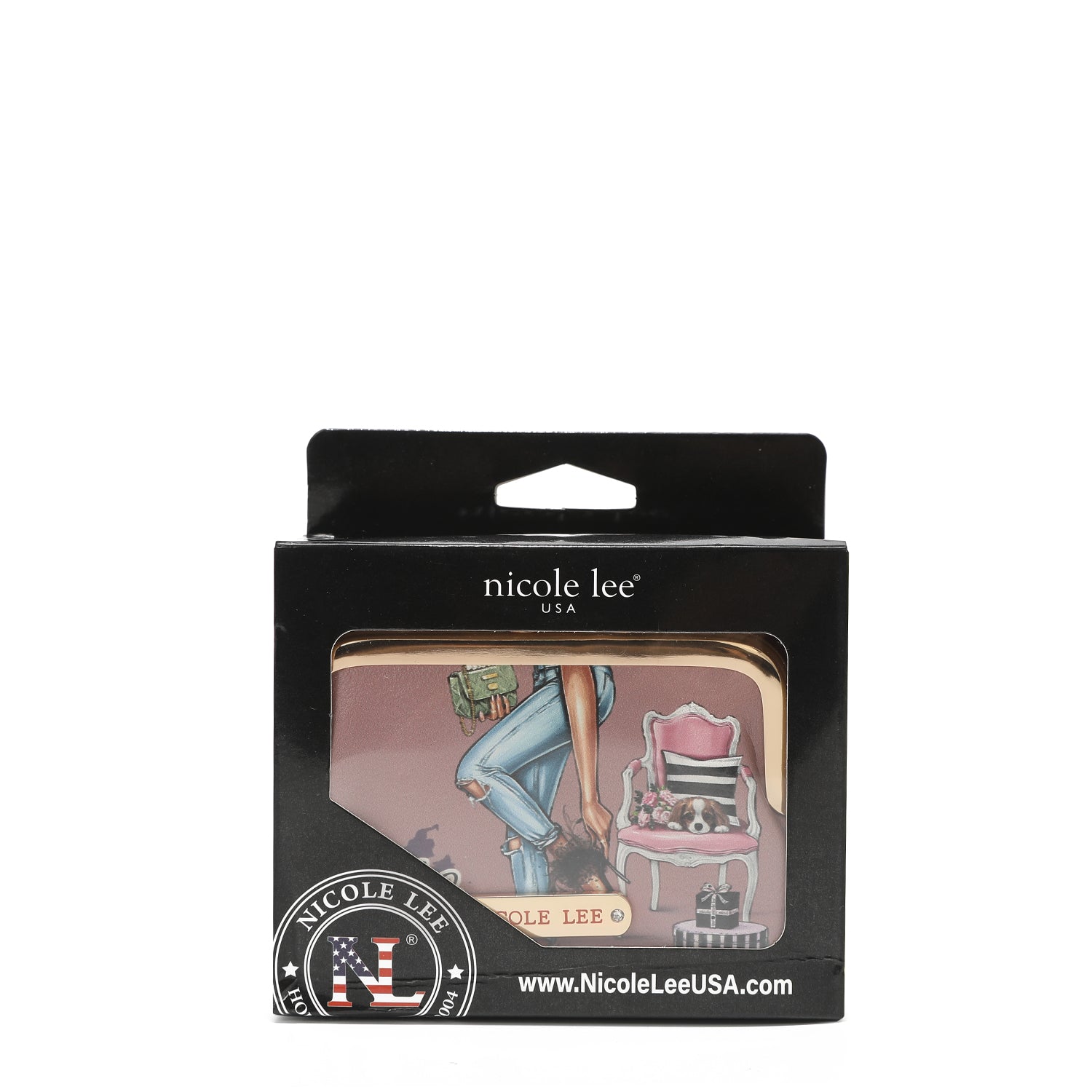 MANUELA Mini Wallet for Women - Slim RFID Blocking Credit Card Holder - Perfect for Travel, Shopping & Everyday Use