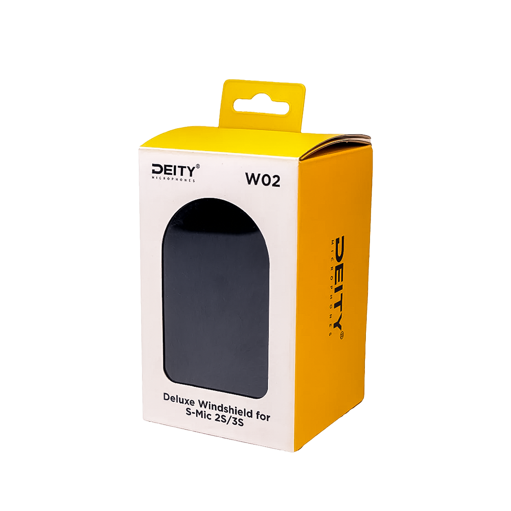W02 Windshield for Sennheiser S Mic 2S & S Mic 3S - Professional Microphone Windscreen for Outdoor Recording, Studio Use, and Live Streaming