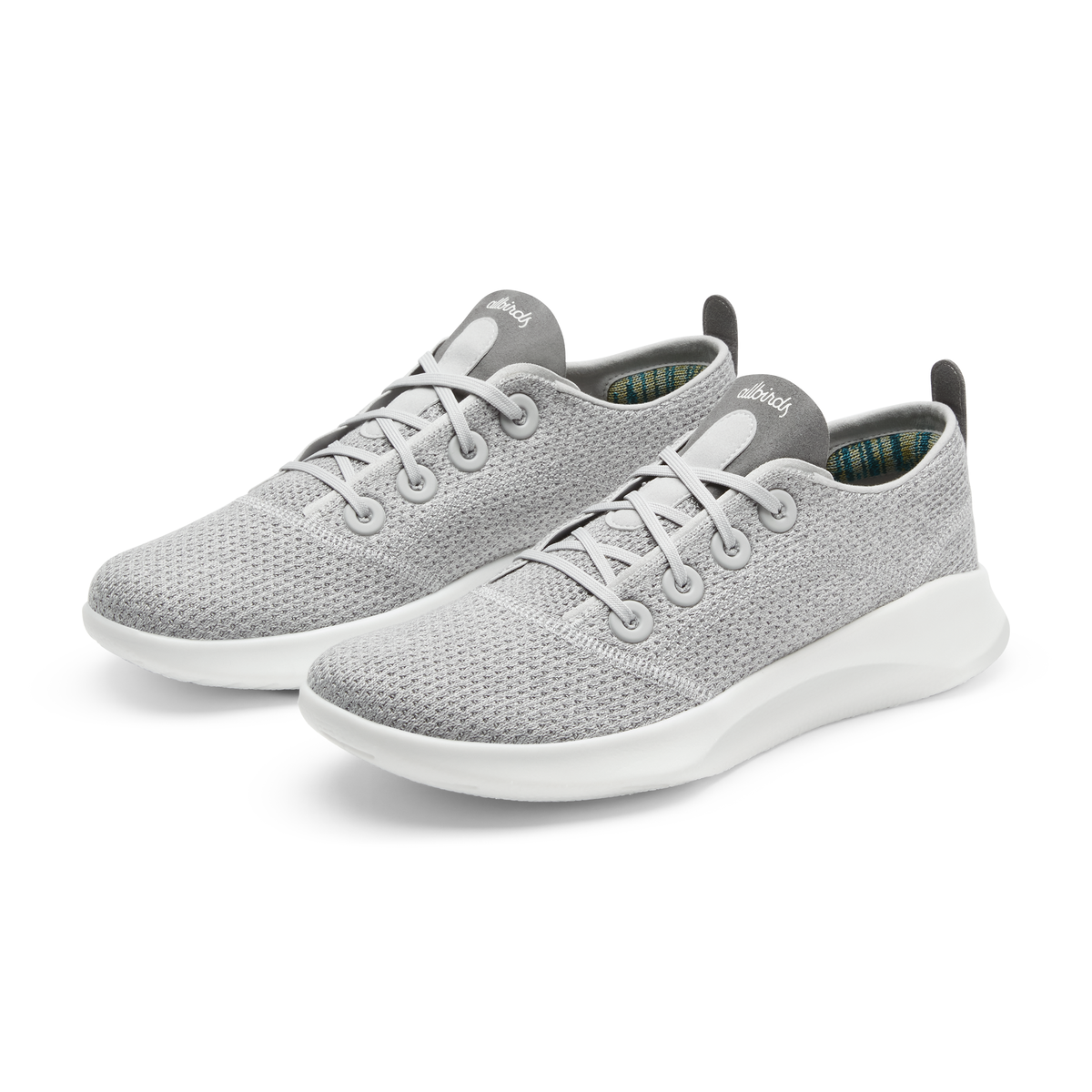 Women's SuperLight Tree Runner Running Shoes - Light Grey/Medium Grey with Blizzard Sole | Trail Running, Hiking & Outdoor Activities