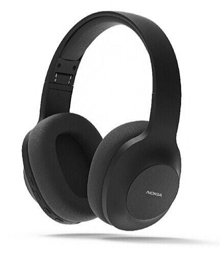 Nokia E1200 Wireless Bluetooth Headphones - Noise Cancelling, 30H Battery Life - Perfect for Workouts, Commuting & Office Use