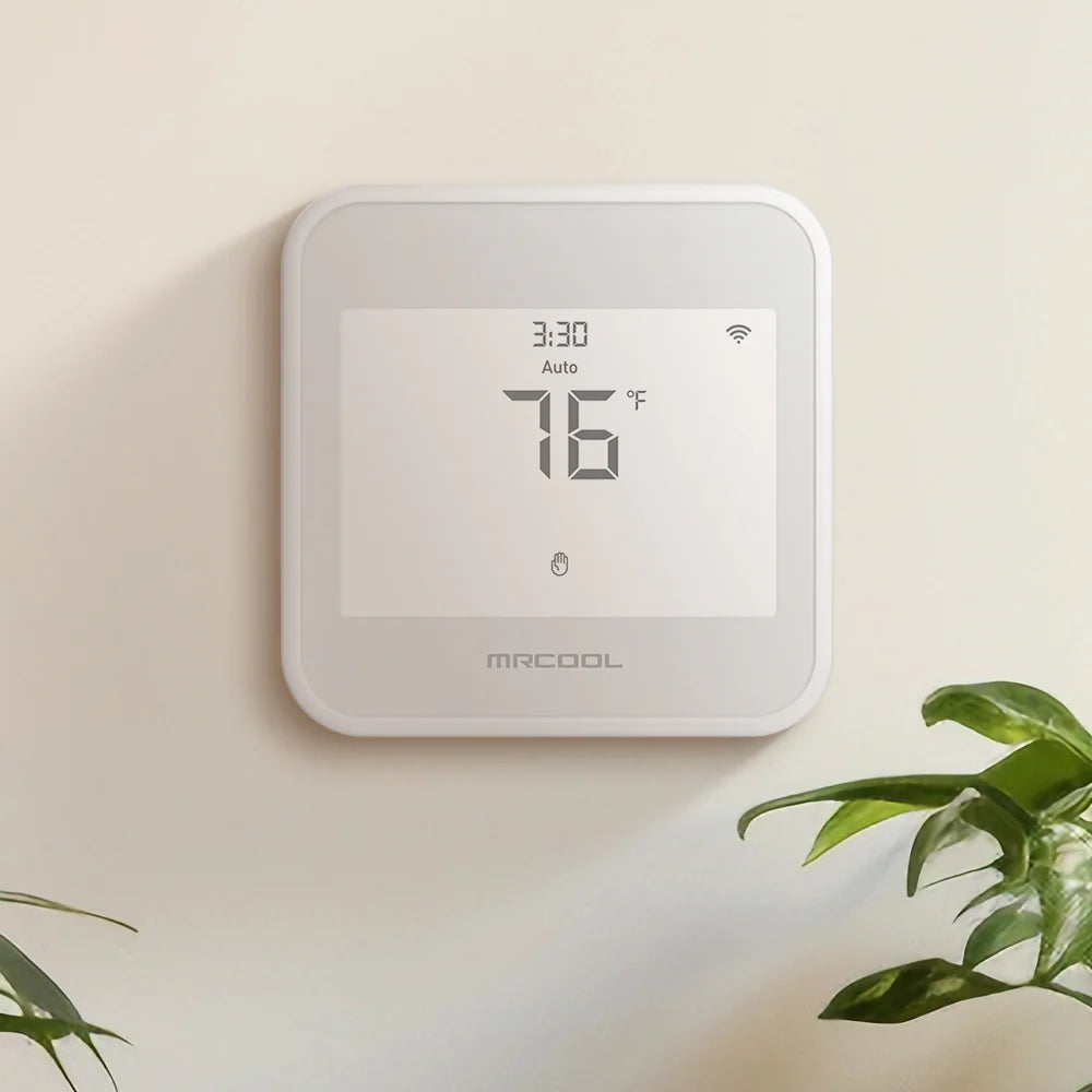 MRCOOL Smart WiFi Thermostat for Central HVAC Systems - Programmable Temperature Control for Home & Office Energy Savings