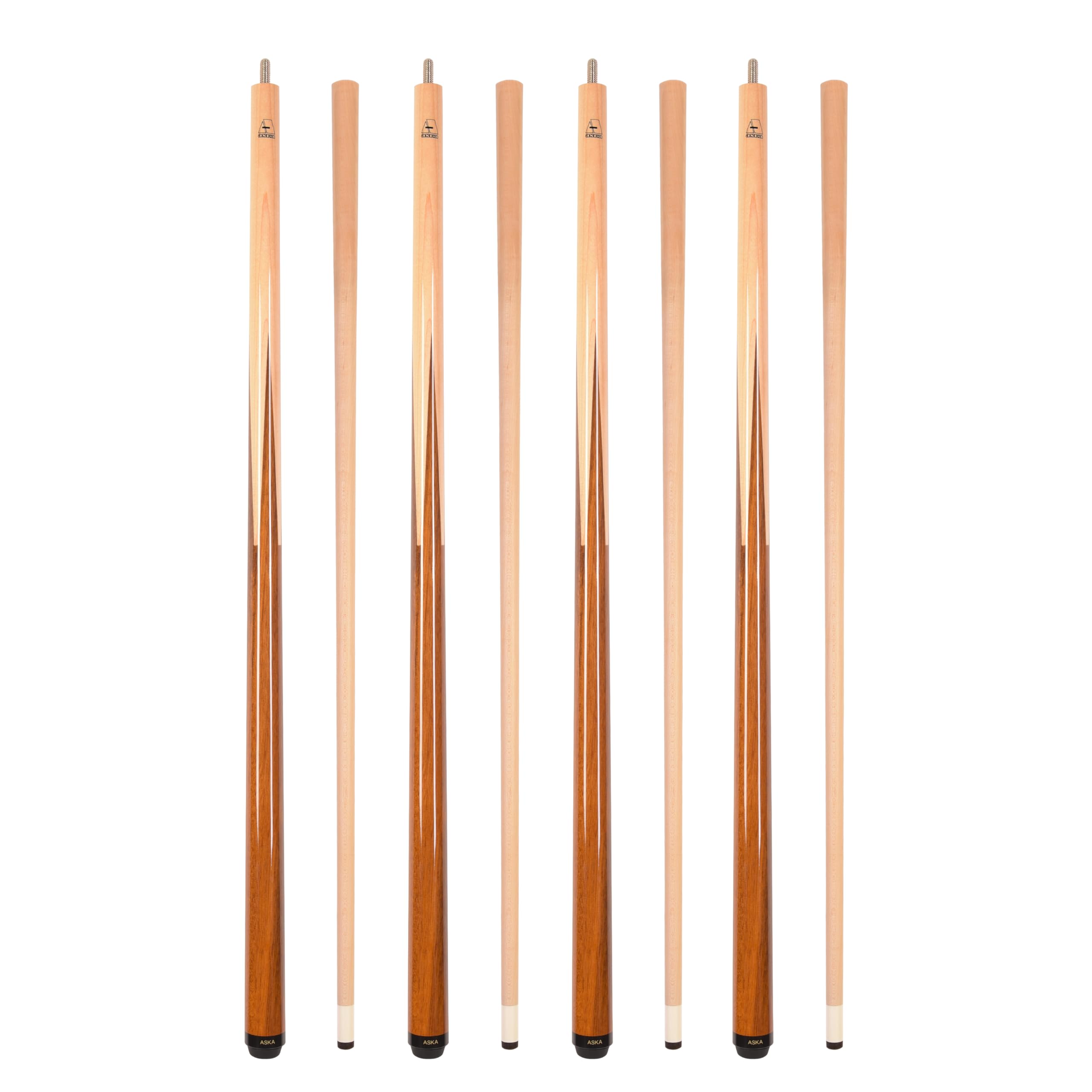 Premium ASKA SP1 Malaswood Sneaky Pete Billiard Pool Cue Stick Set - 58