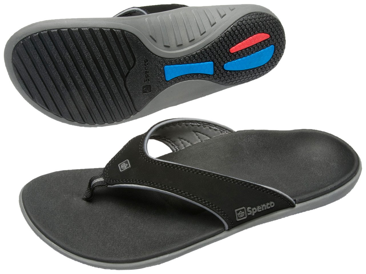 Spence Men's Yumi Orthotic Sandals - Arch Support & Comfort for Plantar Fasciitis Relief - Perfect for Walking, Travel & Outdoor Activities