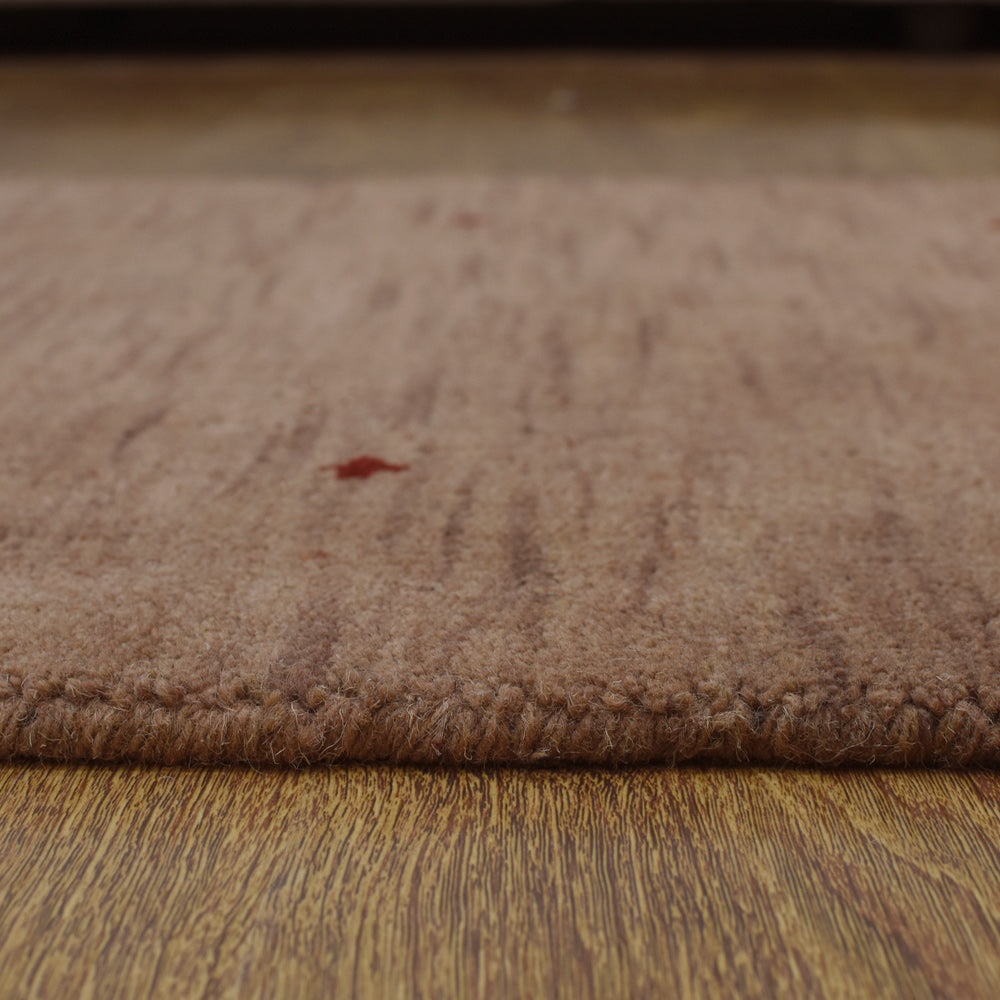 Premium Hand Knotted Wool Rug - Brasilia Collection | Soft & Durable for Living Room, Bedroom & Office Decor | Eco-Friendly & Hypoallergenic