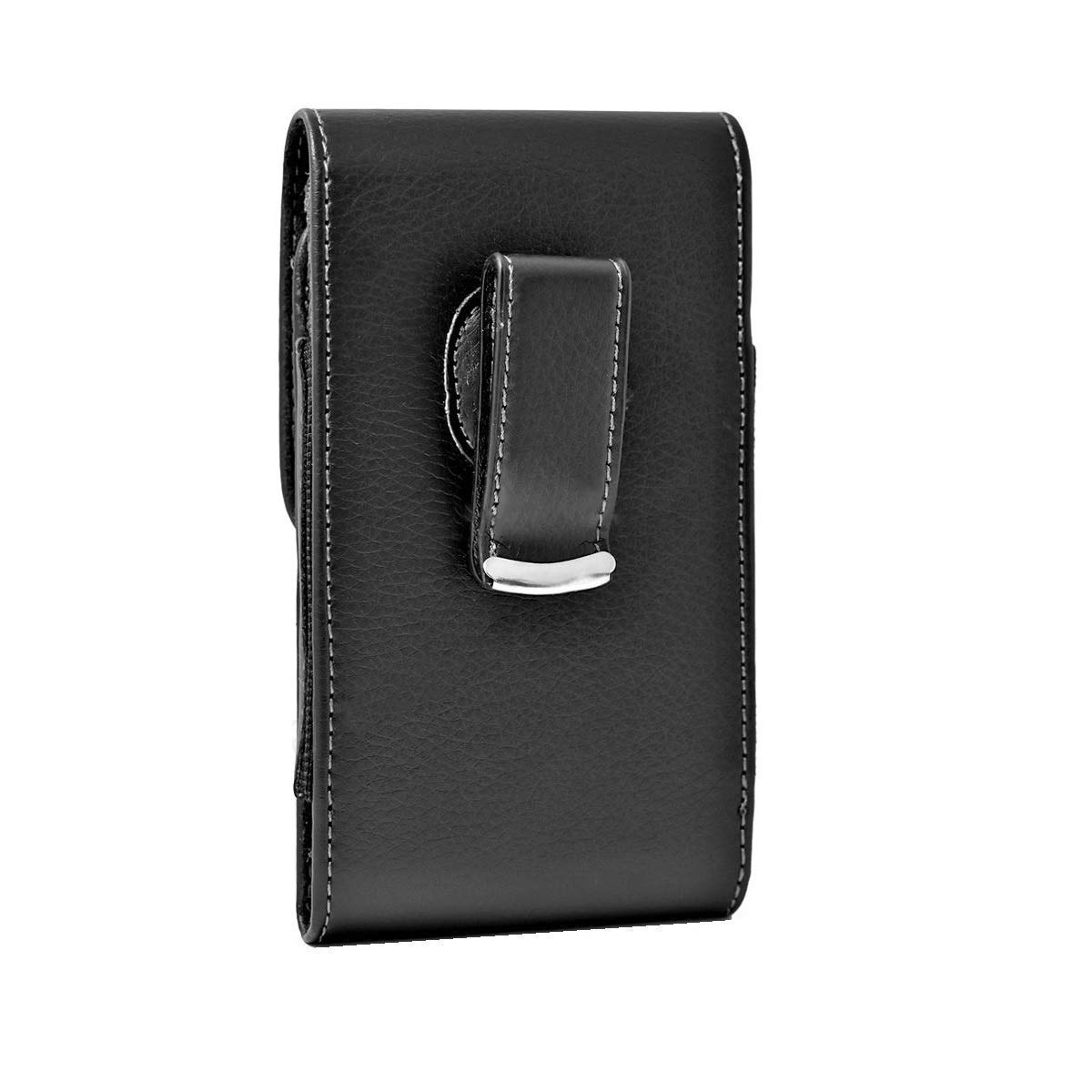Premium Vertical Leather Holster for Apple iPhone SE 2022/2020, iPhone 8 & 7 - Belt Clip Carrying Case Compatible with Battery Extenders & Cases | Perfect for Work, Outdoor Activities & Everyday Use