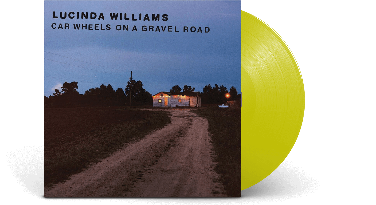 Car Wheels On A Gravel Road [Yellow LP] - Vinyl Record for Music Lovers & Collectors - Perfect for Home Listening, Gifts & Vintage Music Collections