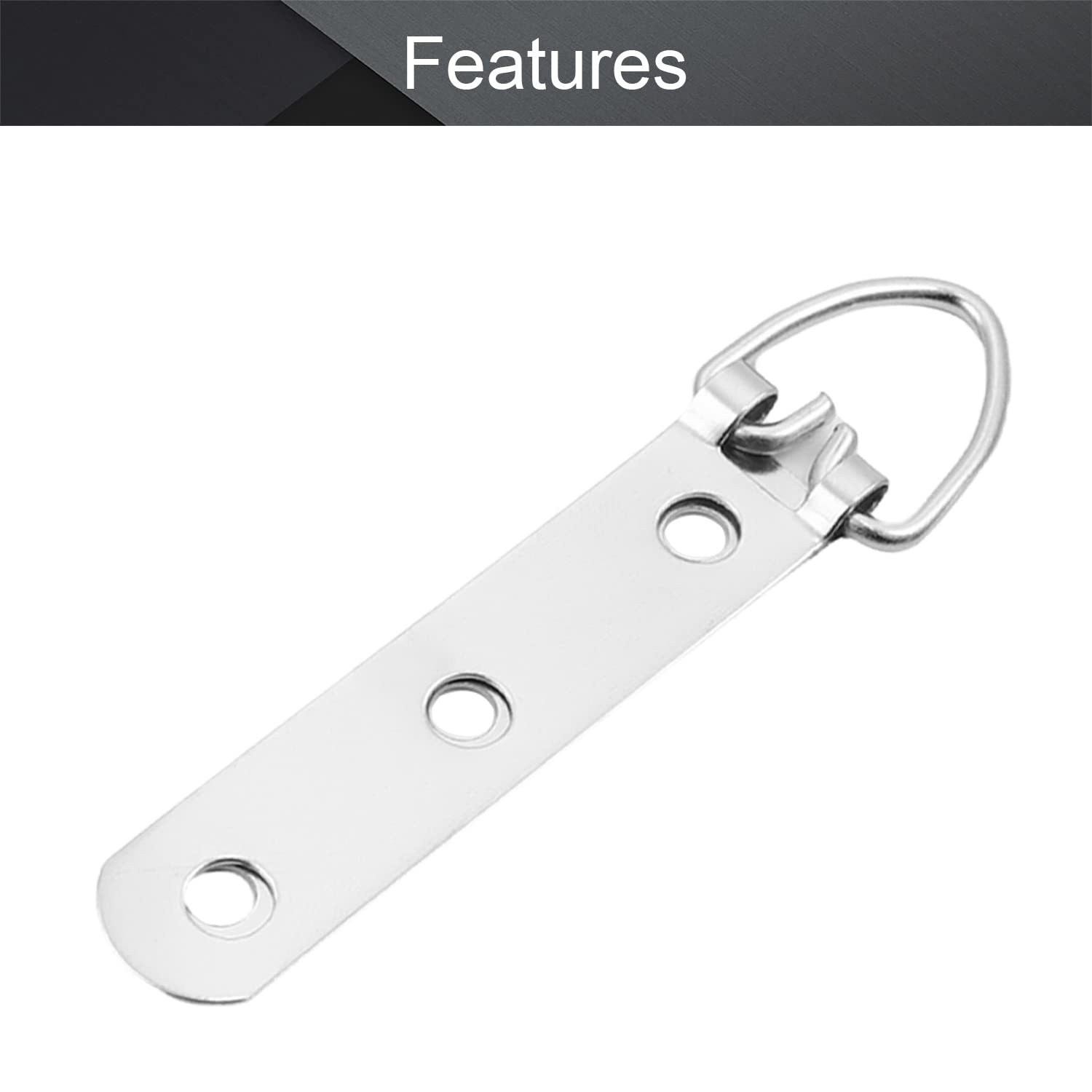 Silver Ring Frame Buckles 10PCS - 3.46