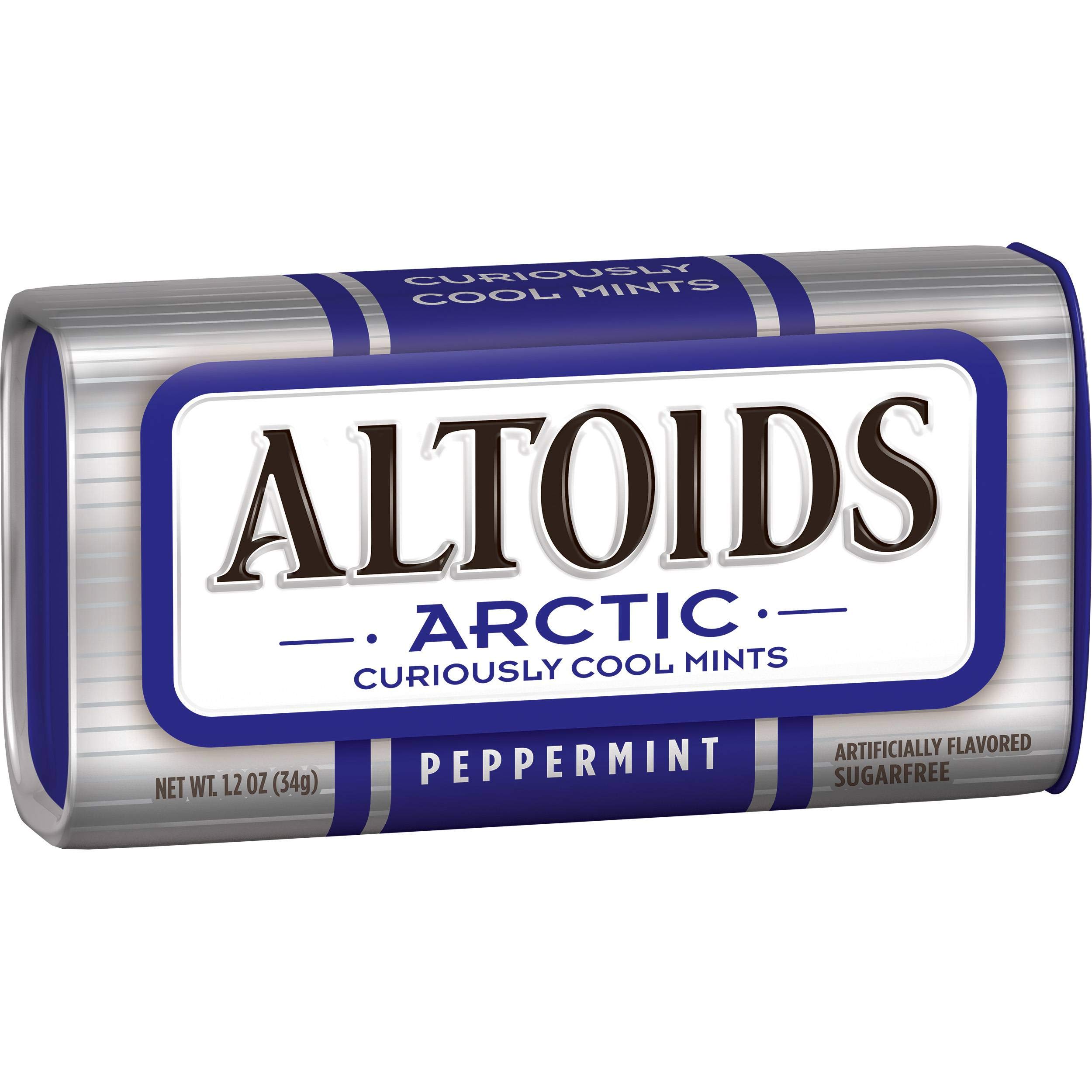 Altoids Arctic Wintergreen Mints - 1.2oz Tin (Pack of 96) - Refreshing Breath Mints for Office, Travel & Fresh Breath On-The-Go