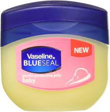 Vaseline 100% Pure Petroleum Jelly for Baby - 3.4oz (100ml) | Moisturizing Skin Protectant | Diaper Rash Prevention & Dry Skin Relief | Ideal for Baby Care, First Aid & Lip Balm