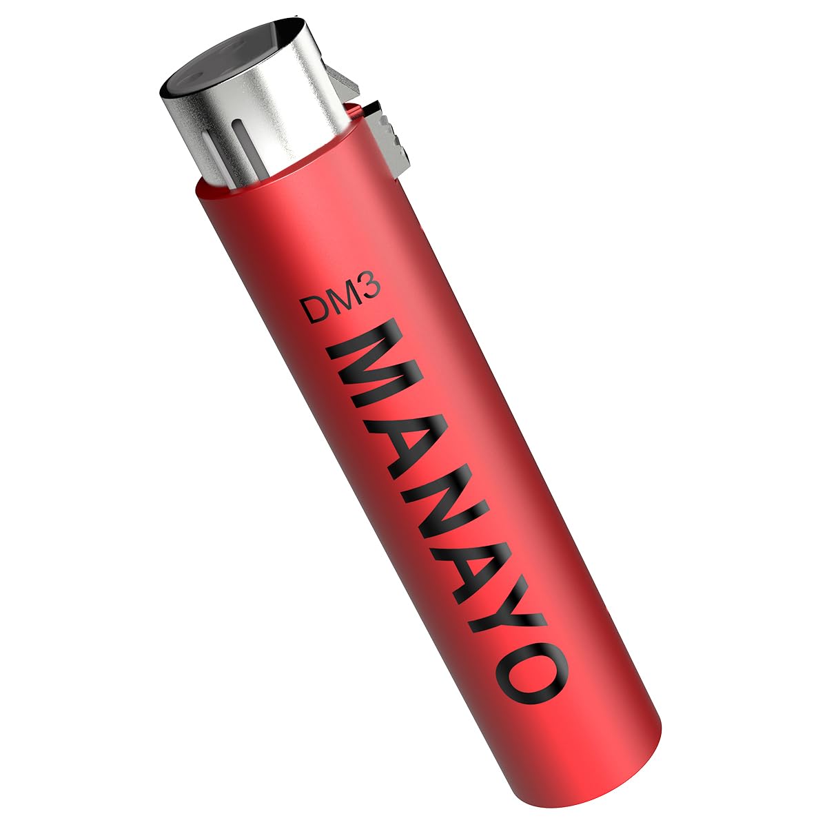 Professional In-Line Microphone Preamp for Dynamic & Passive Ribbon Mics - High Gain Boost, Studio & Live Recording (RED) - Perfect for Podcasting, Voiceovers & Music Production