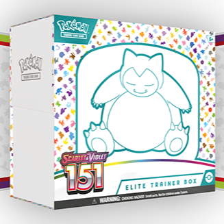 Pokémon TCG: Scarlet & Violet—151 Elite Trainer Box | Collectible Trading Card Game | Perfect for Battles, Trading & Display