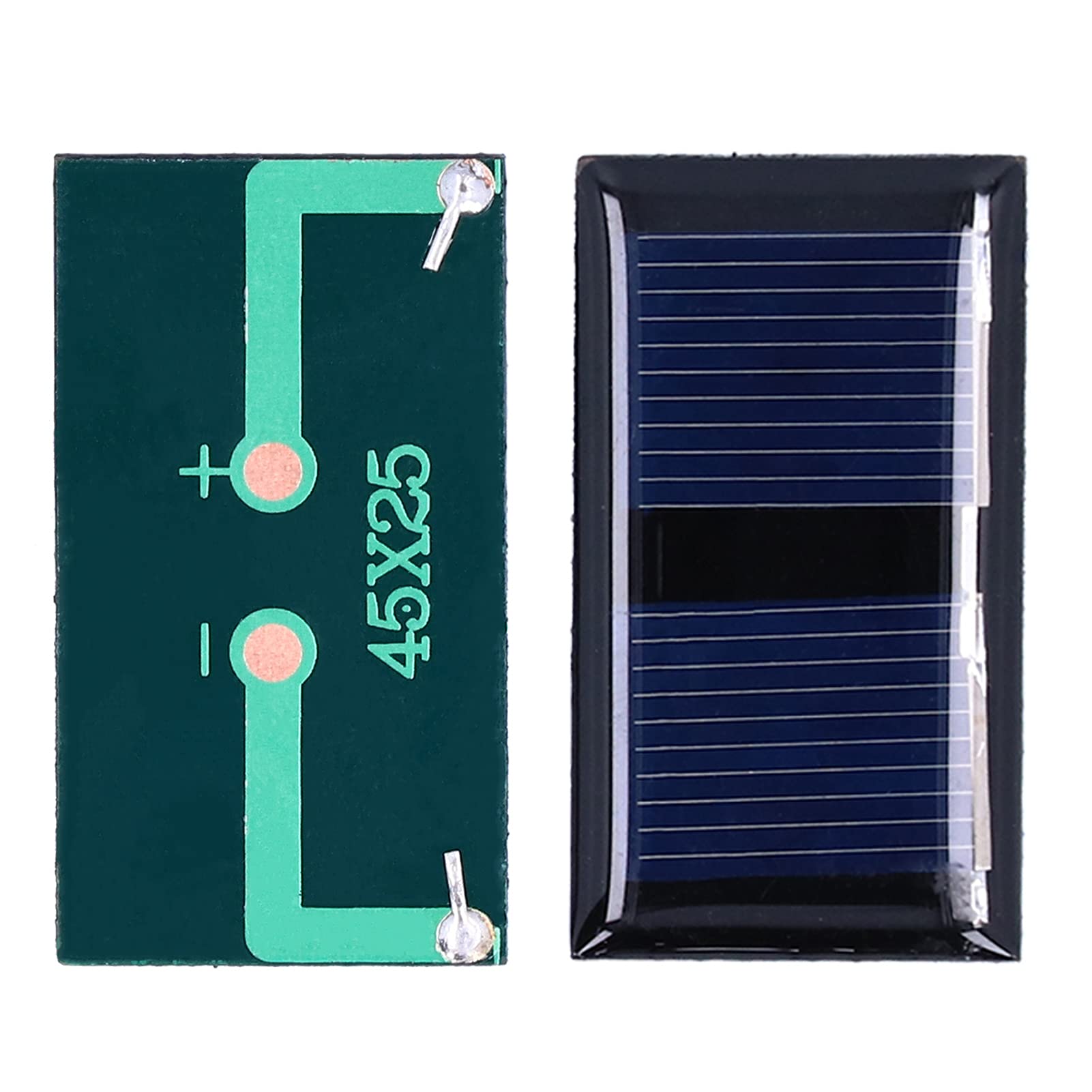 01 Solar Panel Charger - Portable DIY Mini Polysilicon Solar Panel Kit for Solar Toys, Low-Power Devices & Outdoor Activities (Great for Camping, Hiking, Emergency Power Backup)