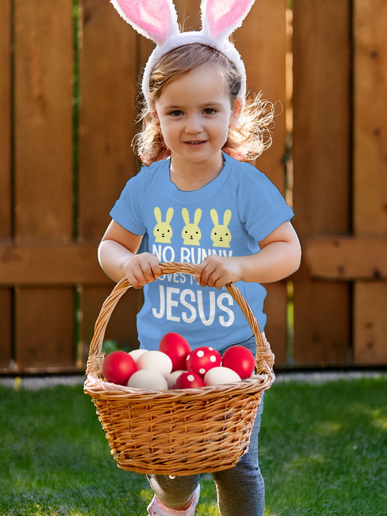Hip Hop Harry Bunny Girls Boys Easter T-Shirt - Peepin Bunnies Graphic Tee for Infant Toddler Kids - Cute Holiday Outfit for Easter Egg Hunt & Spring Celebrations