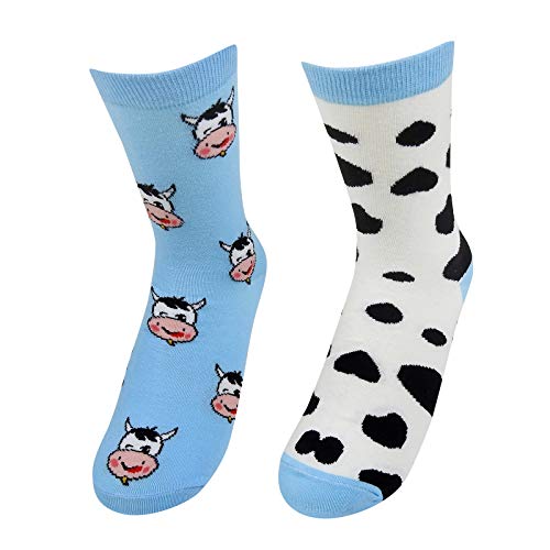 Blue Cow Socks