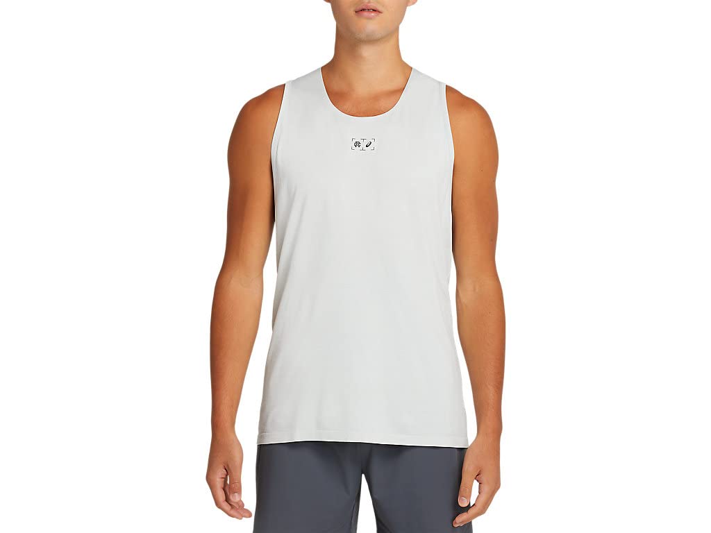 ASICS Men's RCxA Running Singlet - Lightweight Breathable Race Shirt for Men - Perfect for Marathon, Track & Field, and Long-Distance Running