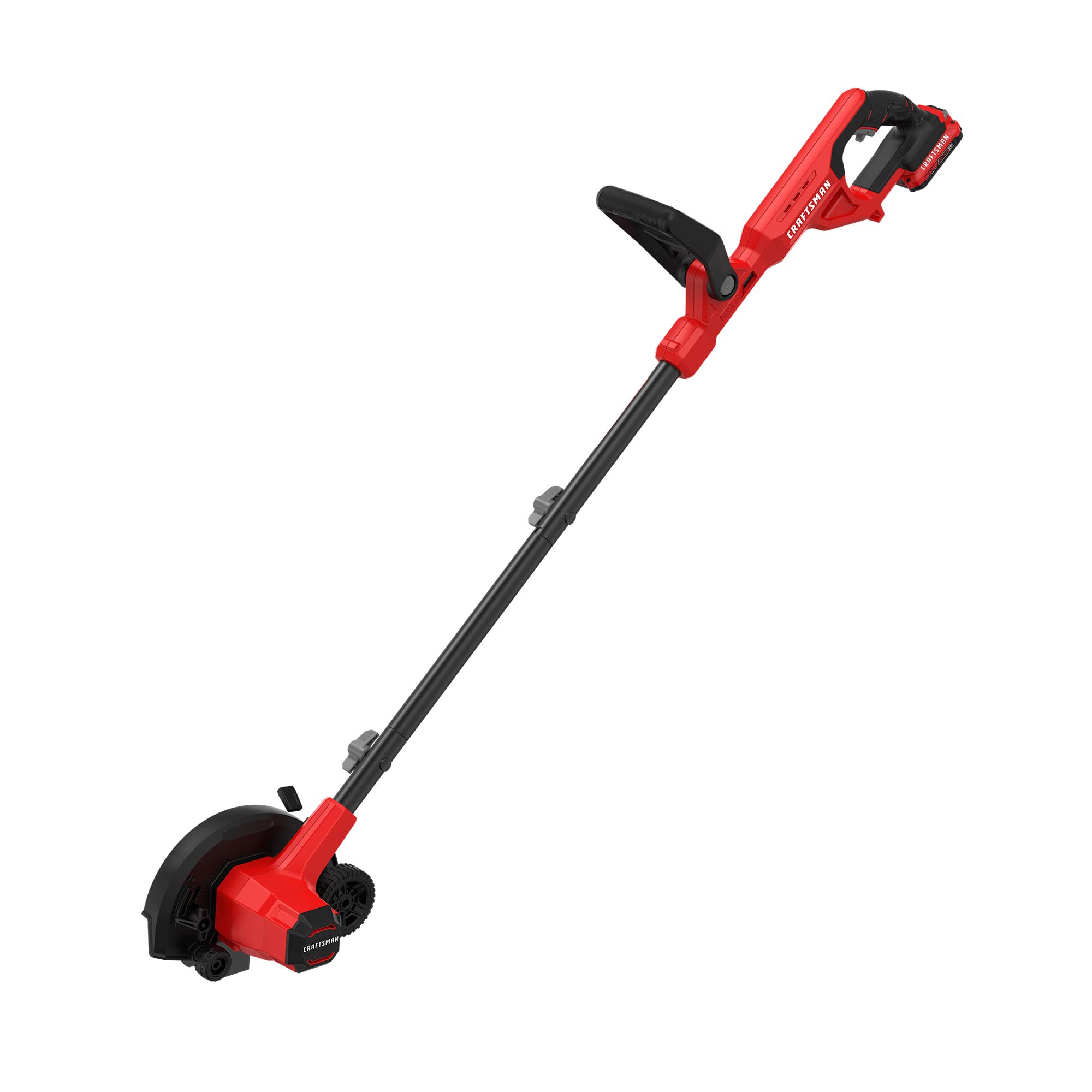 CRAFTSMAN 20V MAX Cordless Lawn Edger with Battery & Charger Included - CMCED400D1 | Perfect for Trimming Grass Edges, Driveways & Sidewalks | Battery-Powered Yard Tool for Easy Lawn Maintenance