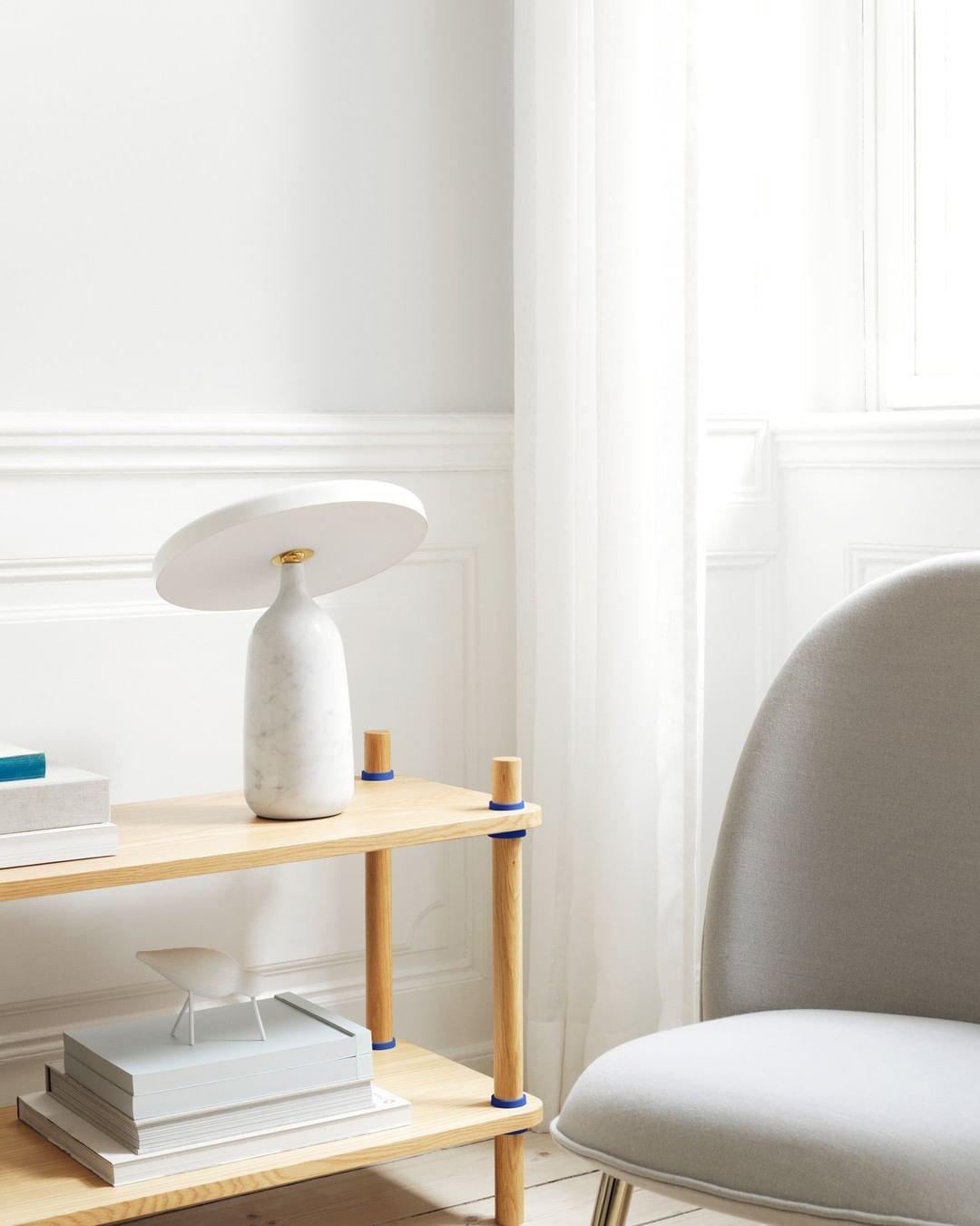 Eddy Table Lamp - Modern LED Desk Light with Adjustable Brightness, Perfect for Home Office, Bedroom & Reading Nook