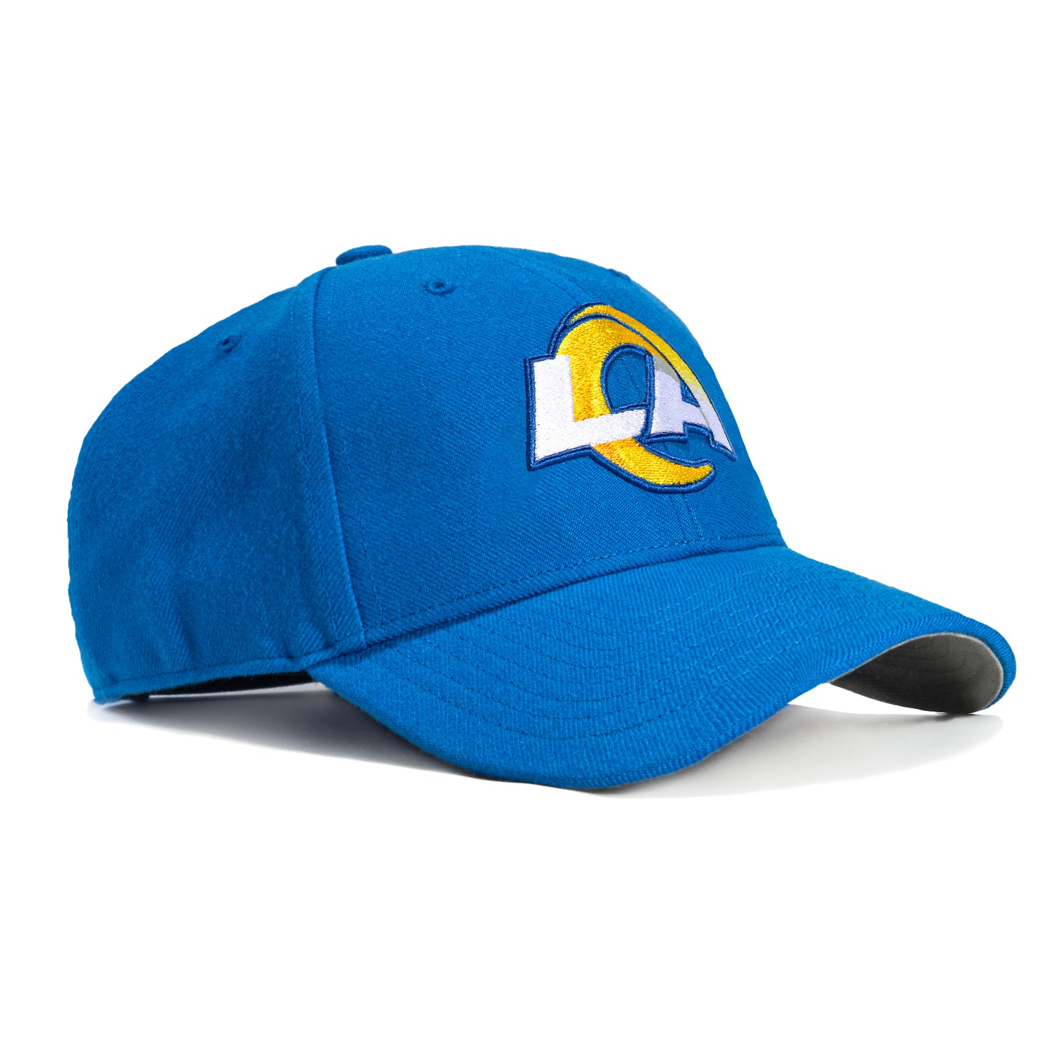 47 Brand Los Angeles Rams Montego MVP Adjustable Velcro Hat - Royal Blue | Official NFL Snapback Cap for Men & Women | Perfect for Game Day, Tailgating & Sports Fan Gifts