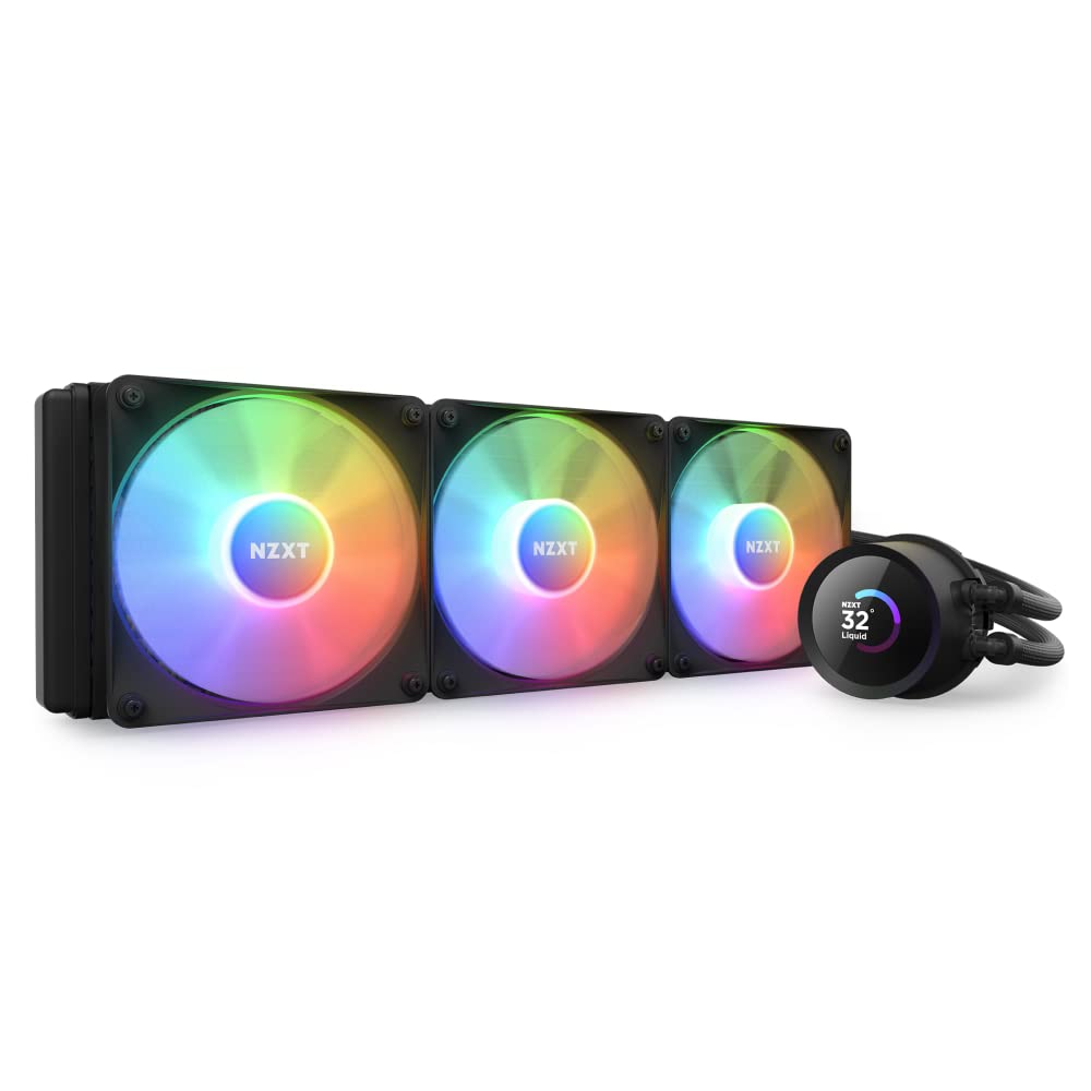 NZXT Kraken 360 RGB AIO Liquid CPU Cooler - 360mm Radiator with 1.54