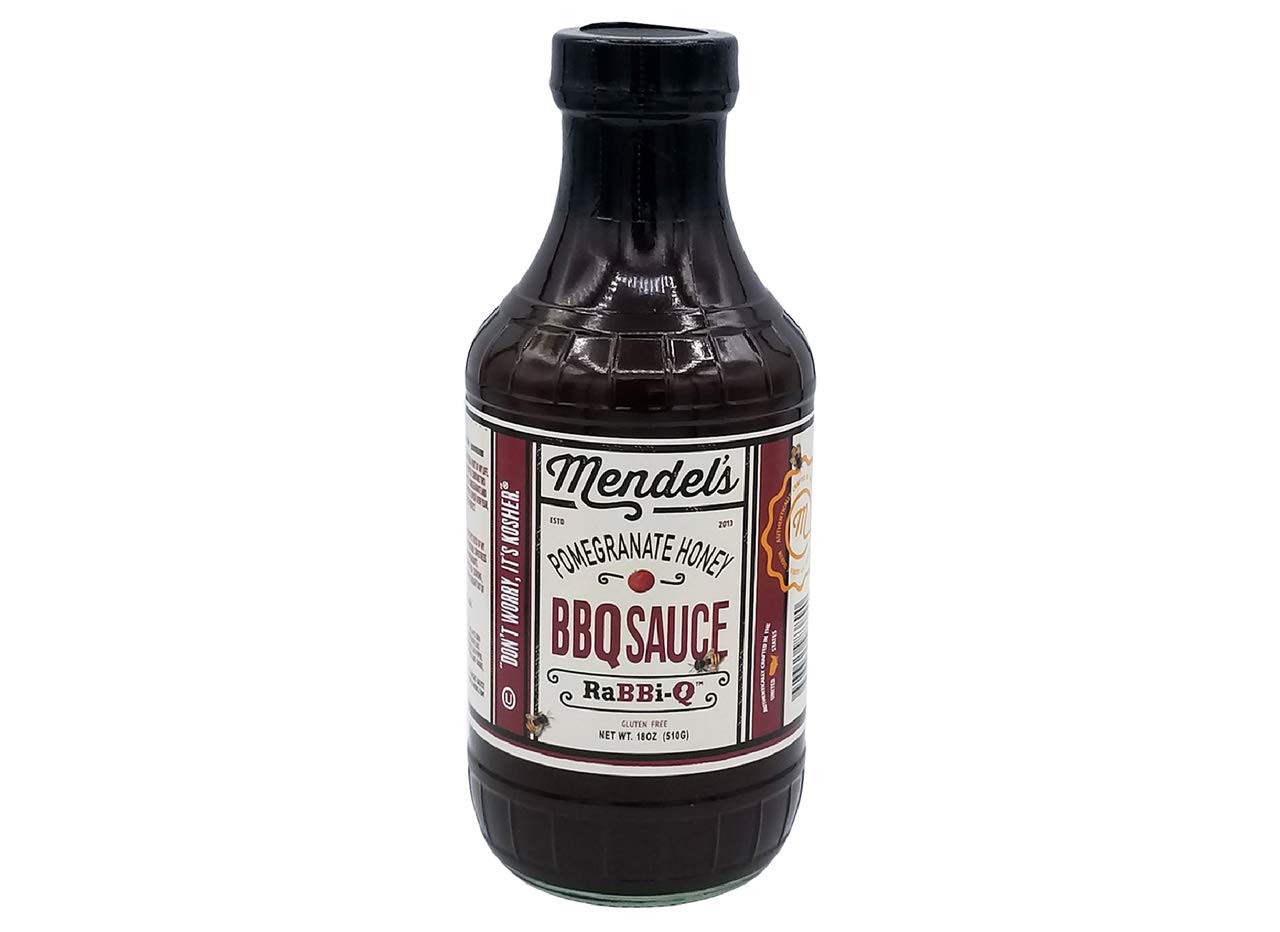 Mendel's BBQ Sauce Variety Pack - Sweet & Tangy Competition, Pomegranate Honey & Kansas City Flavors | Kosher & Gluten Free | Perfect for Grilling, Picnics & Tailgating