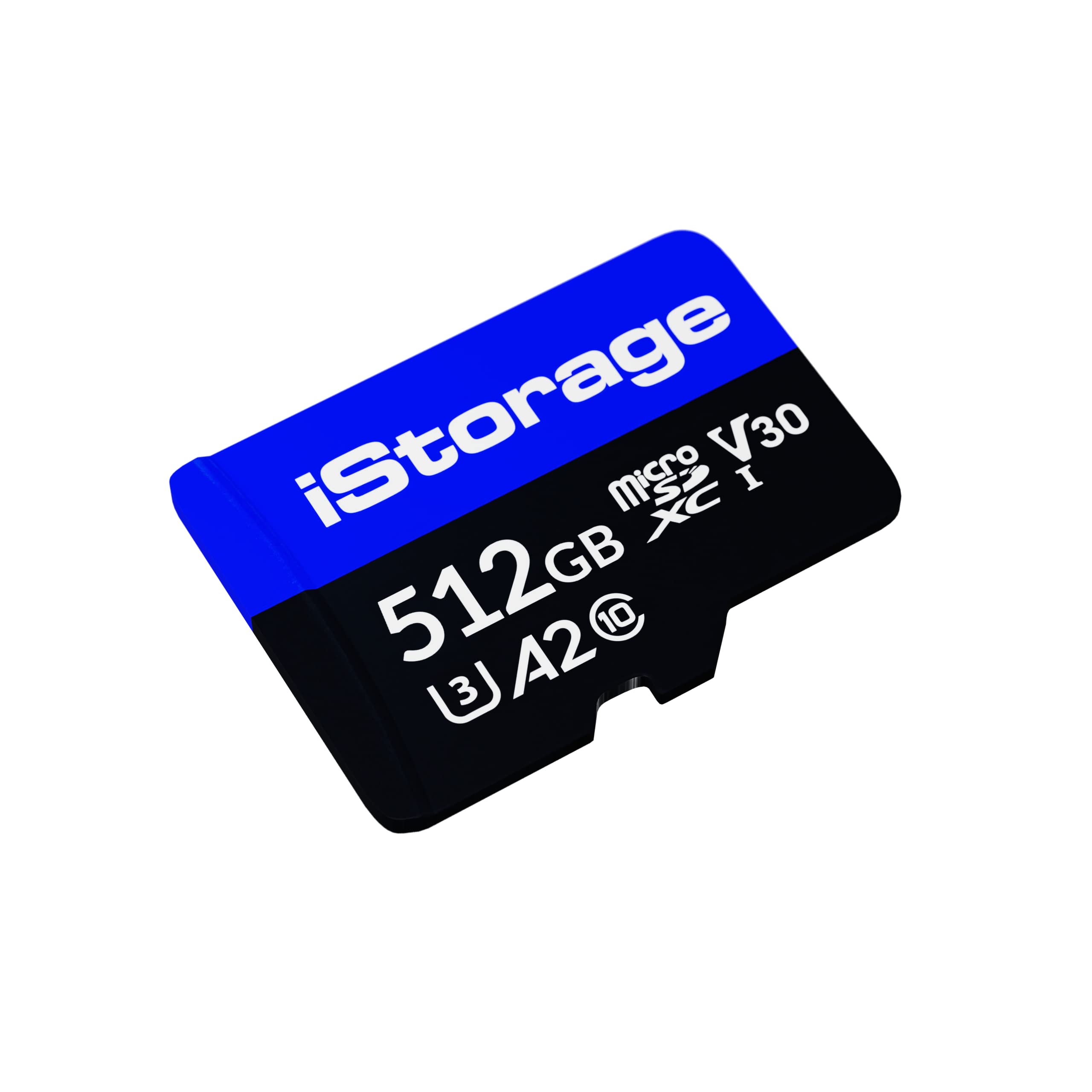 512GB iStorage MicroSD Card with Military-Grade Encryption | Secure Data Storage for Photos, Videos & Files | Works with DatAshur SD Flash Drives | Perfect for Travelers, Photographers & Business Professionals