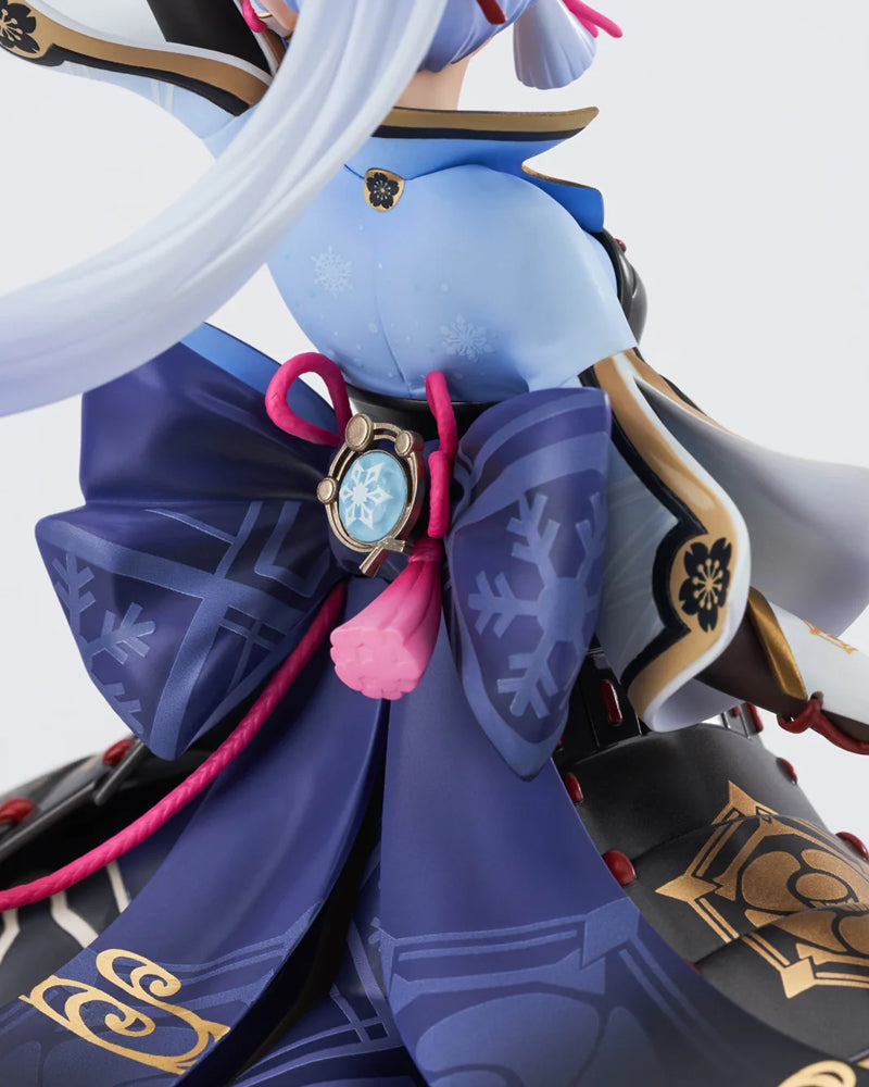 Genshin Impact Kamisato Ayaka Flawless Radiance 1/7 Scale Anime Figure - Premium Collectible for Display & Gaming Room Decor