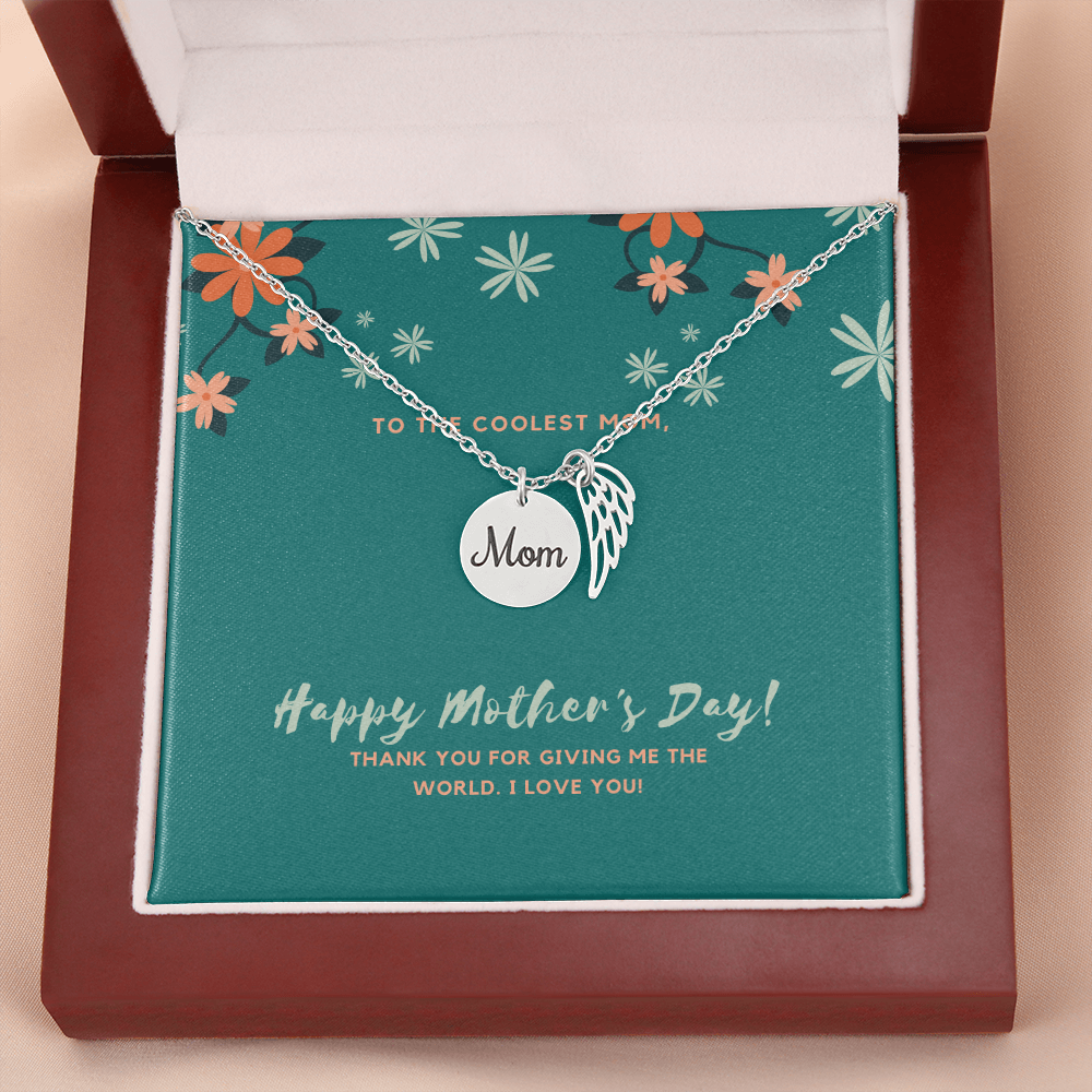 Elegant Mother's Day Jewelry Gift for Mom - Heart Pendant Necklace for Women - Perfect for Birthday, Anniversary & Special Occasions
