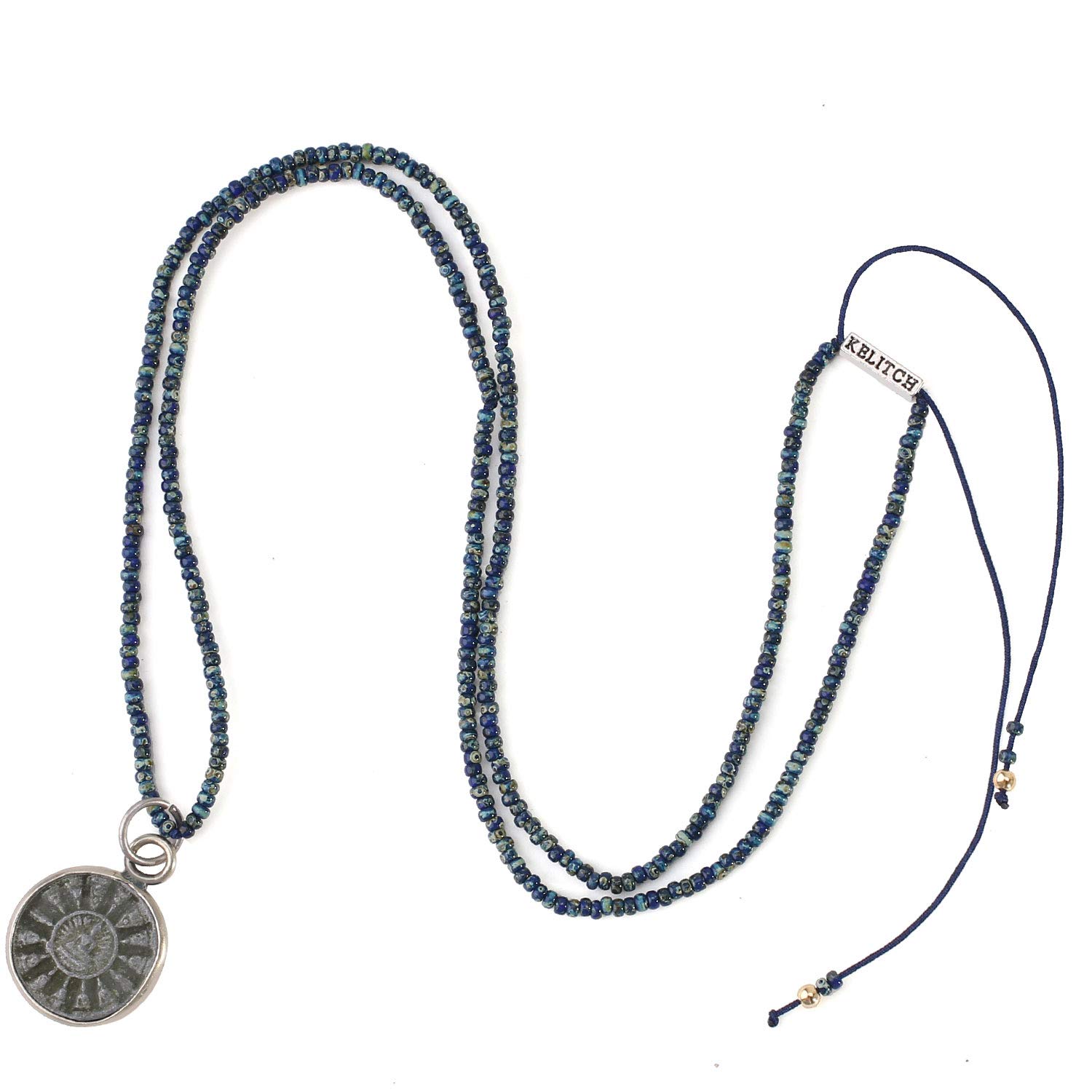 KELITCH 925 Sterling Silver Adjustable Buddha Necklace for Women - Spiritual Jewelry for Meditation, Yoga & Daily Wear