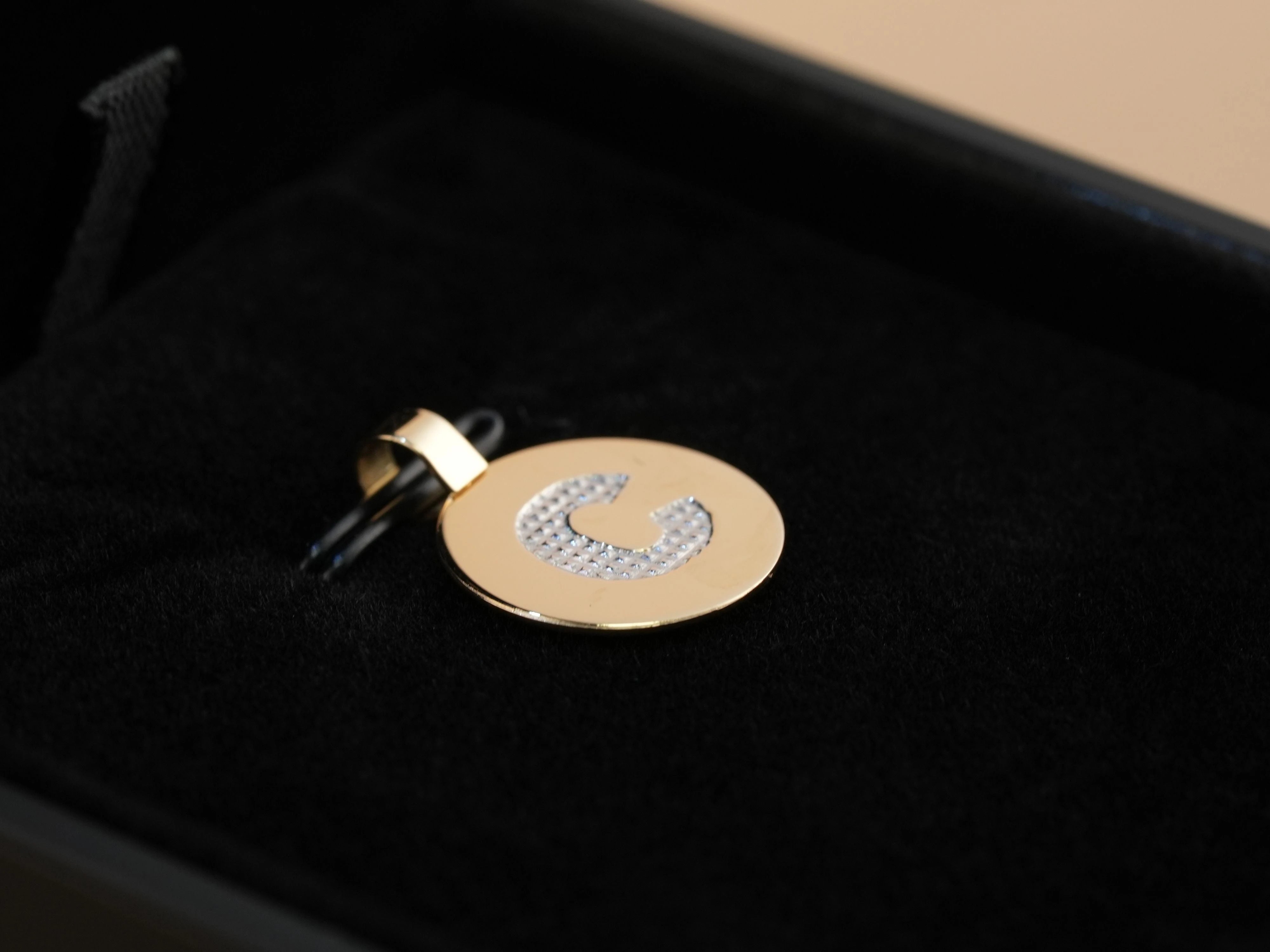 Celestia Initial Disc Personalized Necklace - Custom Name Jewelry for Women, Engraved Monogram Pendant - Perfect Gift for Birthday, Anniversary & Mother's Day