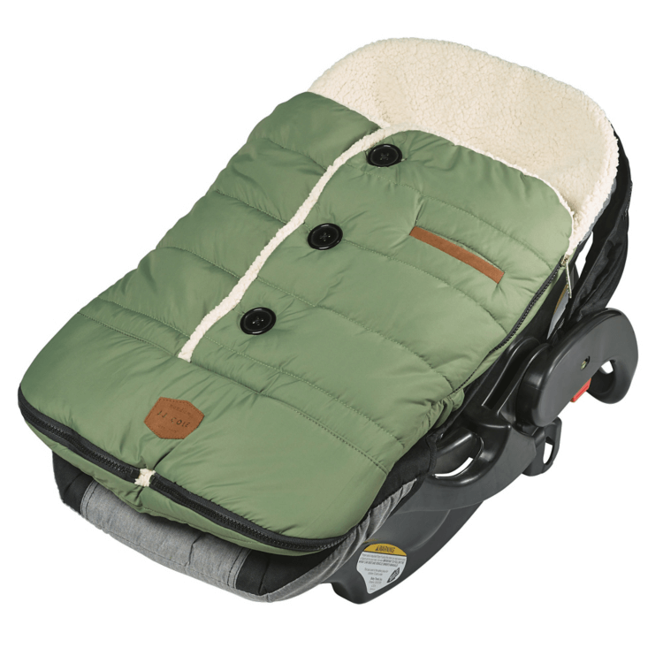 JJ Cole Urban Bundle Me Infant Car Seat Cover - Soft & Warm Winter Car Seat Liner for Babies - Perfect for Strollers, Car Seats, and Outdoor Adventures