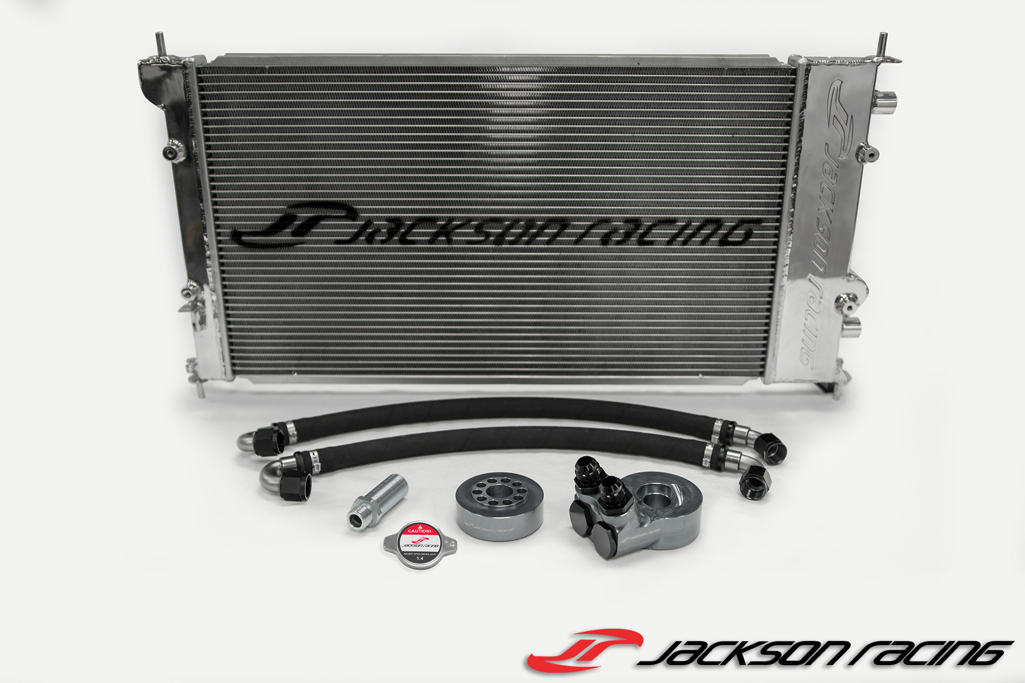 Jackson Racing Dual Radiator & Oil Cooler Kit for 2013-2024 Toyota 86/Scion FR-S/Subaru BRZ - High Performance Cooling System Upgrade for Track & Street Racing