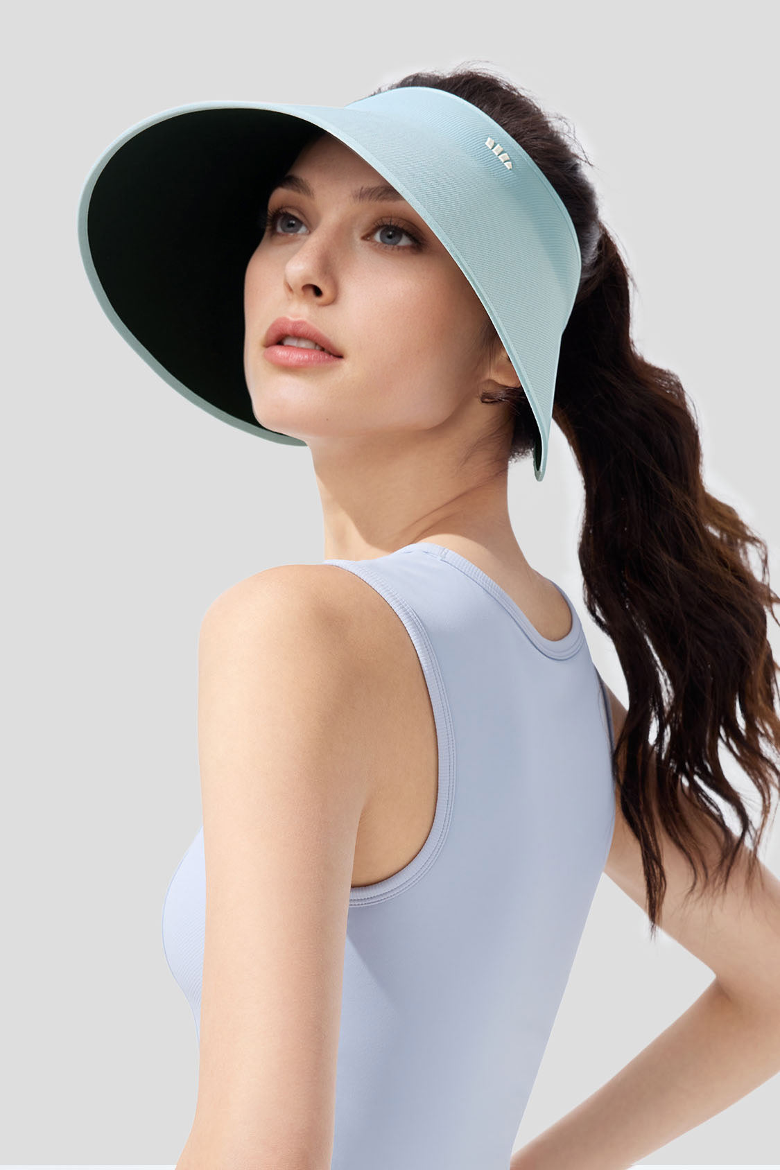 Women's Wide Brim UPF50+ Sun Hat Roll - Perfect for Beach, Pool, and Outdoor Summer Activities