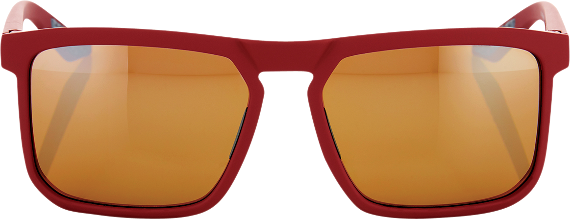 Renshaw Glasses - Crimson & Bronze Frame (Model 61038 392 73) - 100% UV Protection Sunglasses for Men & Women | Perfect for Outdoor Activities, Driving, and Fashion Accessories