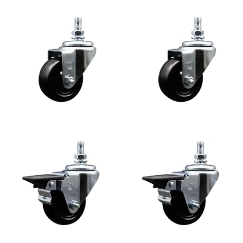 4 Swivel w/2 Posi Lock Brakes