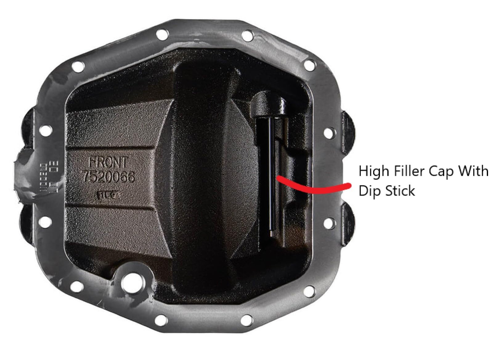 ARB 0750011B Front Differential Cover - Heavy Duty Black Replacement for Off-Road & 4x4 Vehicles - Perfect for Jeep Wrangler, Toyota Tacoma & Land Cruiser - Off-Roading, Rock Crawling & Adventure Travel