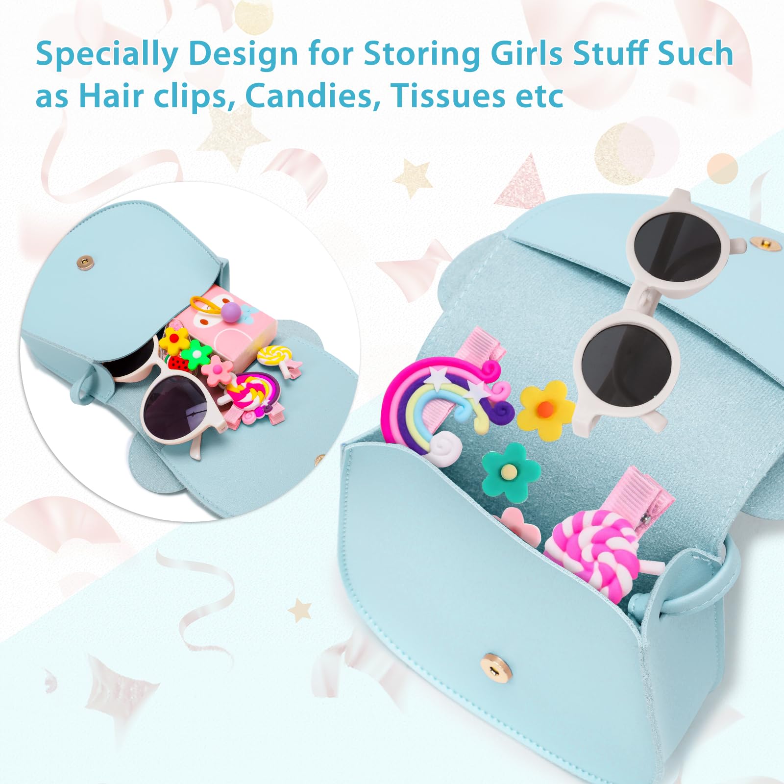 **Cute Toddler Girl Purse & Wallet Set - Birthday & Easter Gifts for Girls - Kids Crossbody Bag for School, Playdates & Special Occasions**