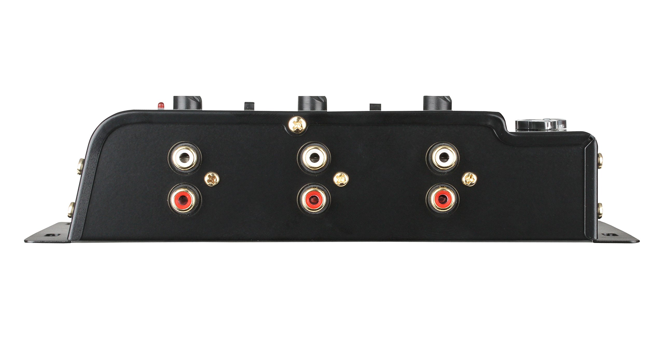 Planet Audio EC20B 3-Way Car Electronic Crossover with Pre-Amp - Fine Tune High/Mid/Low Speaker Frequencies, Built-in Equalizer & DPS Audio Processor - Perfect for Car Audio Systems & Custom Speaker Setups