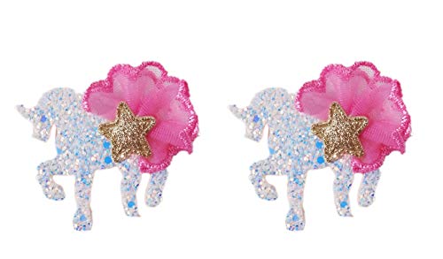 Lightweight Baby Hair Clips for Girls - Soft & Safe White Hair Accessories for Infants & Toddlers - Perfect for Everyday Use, Parties & Photo Shoots