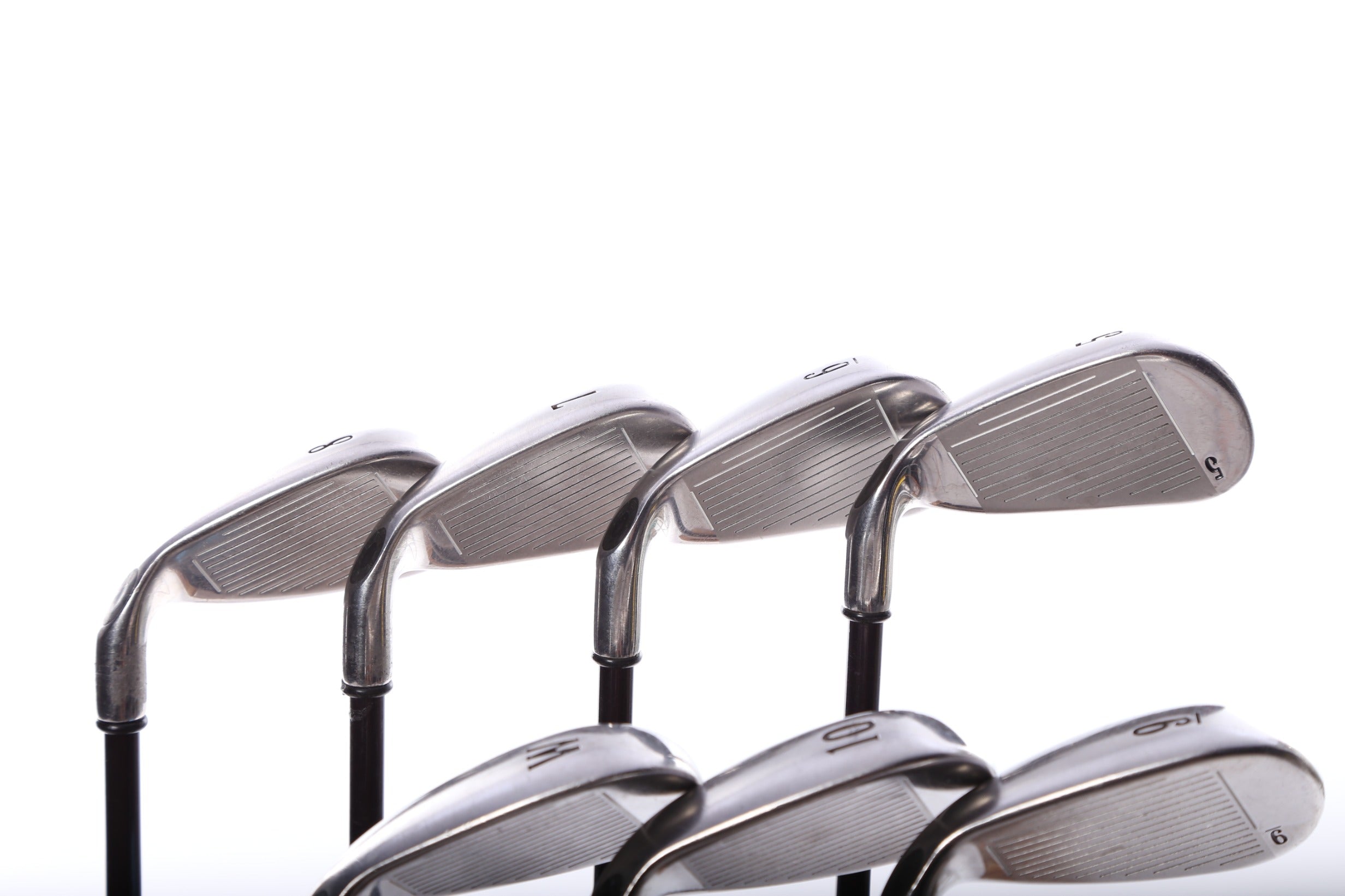 Used Callaway Big Bertha Gems Iron Set - Right Handed 5-PW, GW - Ladies Flex Graphite Shafts - Perfect for Women Golfers & Beginners on the Course