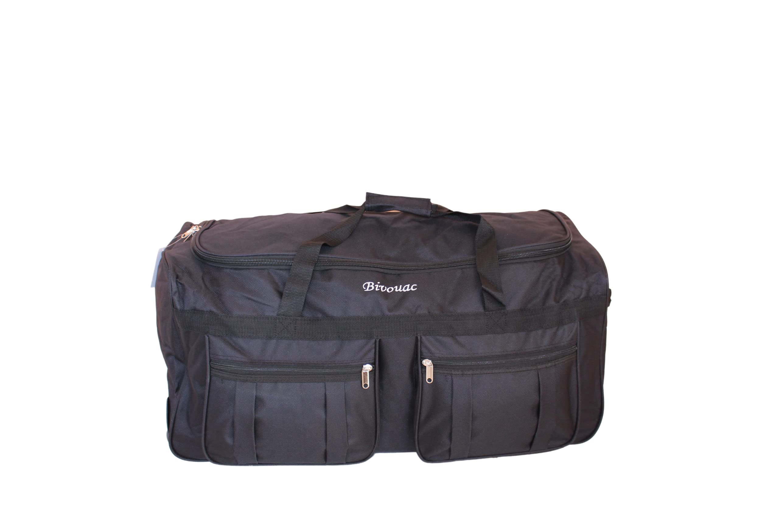 LuggageKing 36-Inch XL Rolling Duffel Bag with Wheels - Waterproof Travel Duffel for Airplane, Gym, Hockey & Sports Gear - Perfect Carry-On Luggage for Men & Women - Great for Business Trips, Workouts & Outdoor Adventures