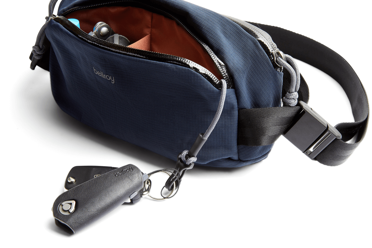 Bellroy Venture Ready Sling 2.5L Crossbody Bag - Water-Resistant Travel Sling Pack for Men & Women - Perfect for Hiking, Commuting & Everyday Carry