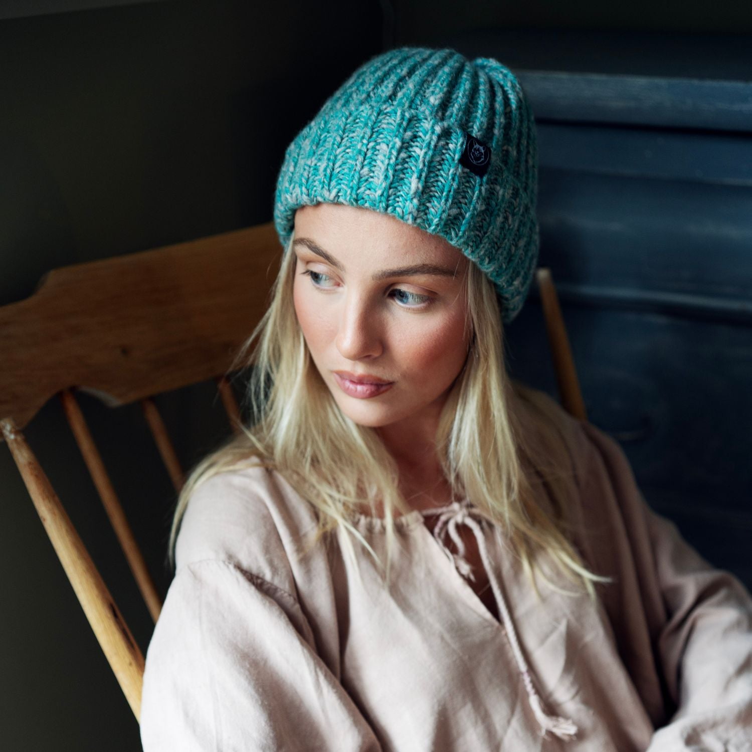 Women's Warm Cashmere Blend Winter Beanie Hat - Soft & Cozy Knit for Cold Weather, Outdoor Activities, and Fashion Accessories