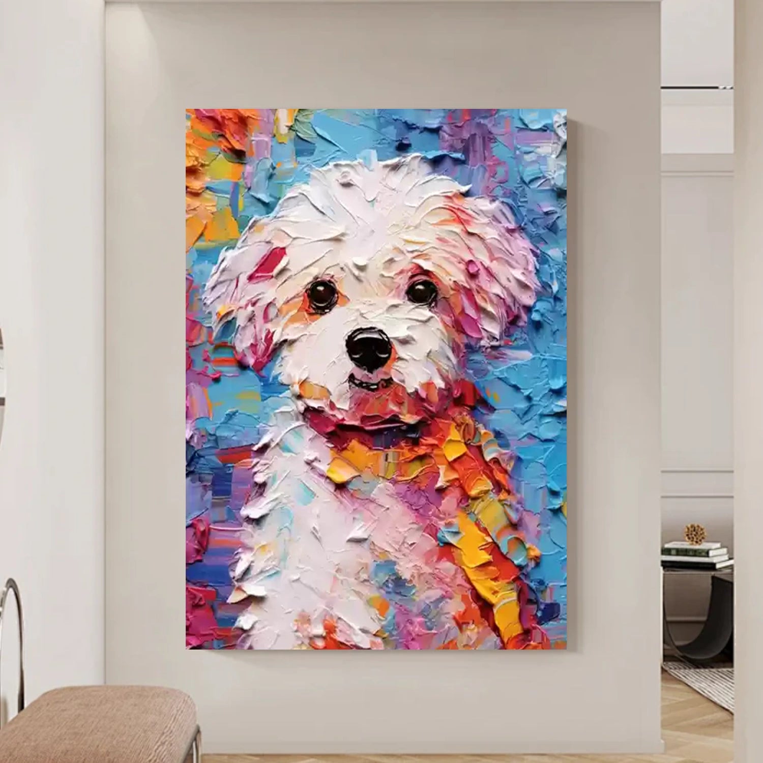 Animal Art Painting #AP148 - Handmade Wildlife Canvas Art for Home & Office Decor - Perfect for Living Room, Bedroom, or Gift