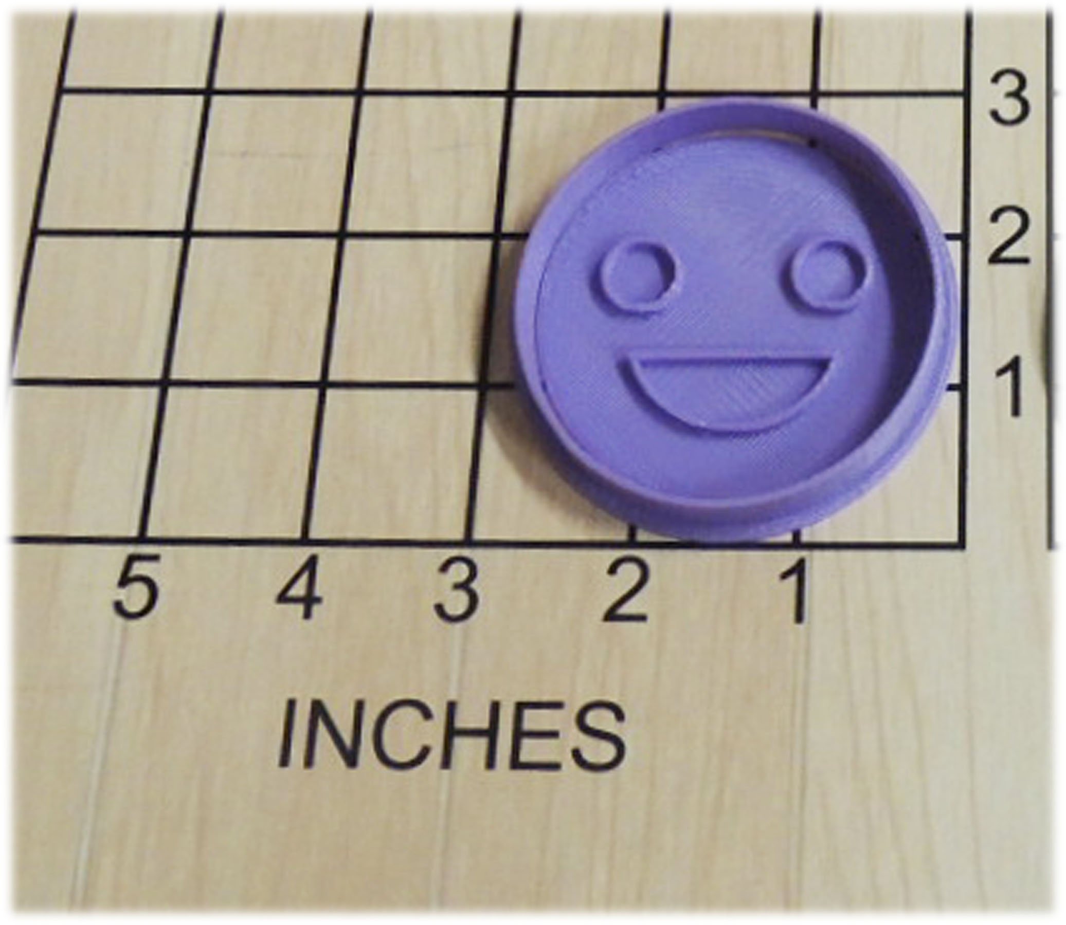 Smile Emoji Cookie Cutter and Stamp Set - Stainless Steel Baking Tool for DIY Cookies, Cakes & Pastries - Perfect for Birthday Parties, Baby Showers & Holiday Baking (Style #1109)