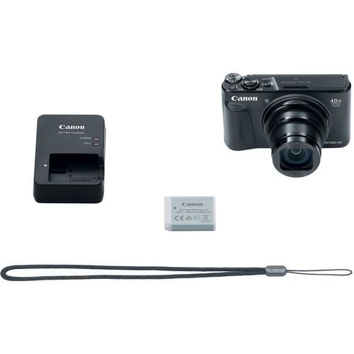 Canon PowerShot SX740 HS 20.3MP Digital Camera with 40x Optical Zoom, 4K Video & Wi-Fi (Black) - Perfect for Travel, Vlogging & Wildlife Photography