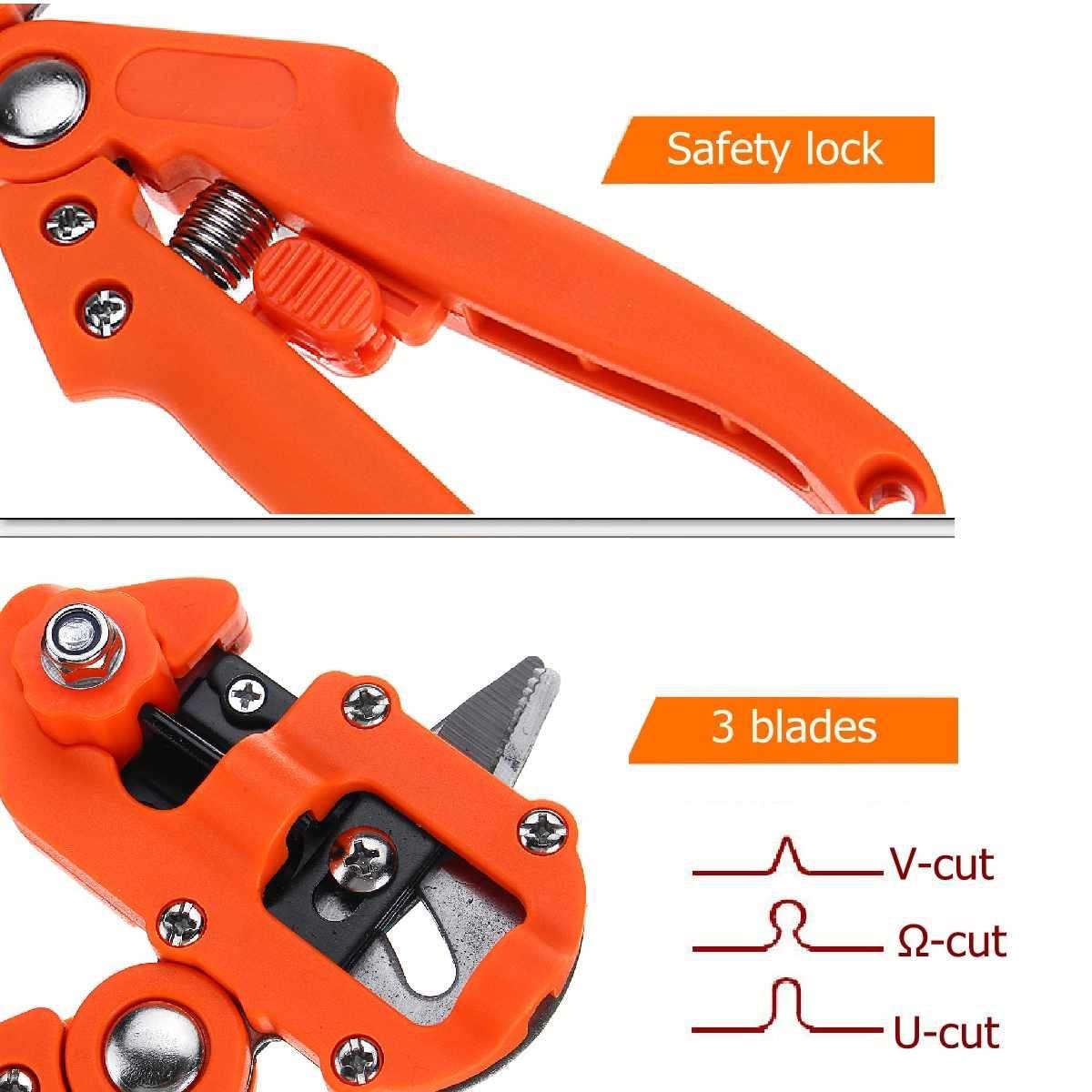 Professional Grafting Pruner & Tree Pruning Shears - Sharp Garden Scissors for Plant Cutting, Grafting, and Vaccination | Ideal for Gardening, Landscaping, and Tree Care