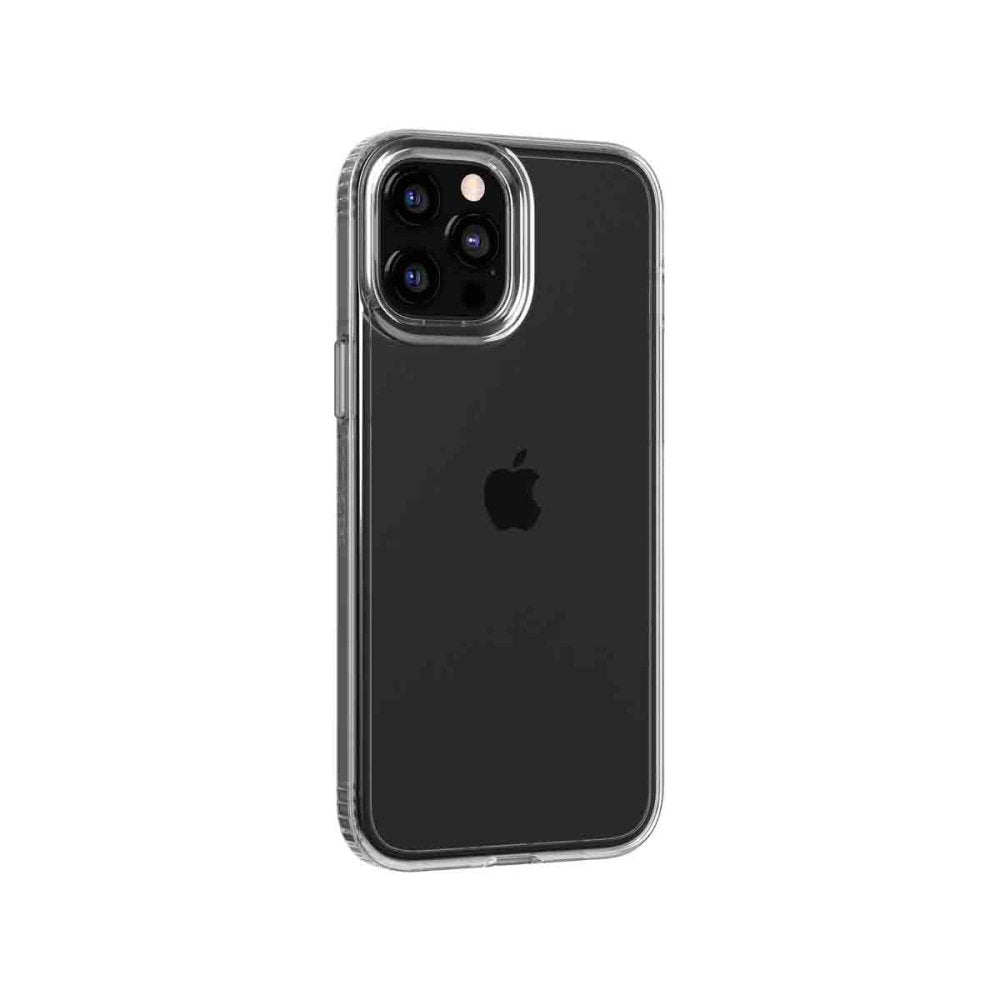 Tech21 EvoClear Shock-Absorbing Phone Case for iPhone 12 Pro Max - Crystal Clear Protective Cover | Slim Fit, Military-Grade Drop Protection | Perfect for Work, Travel & Outdoor Activities