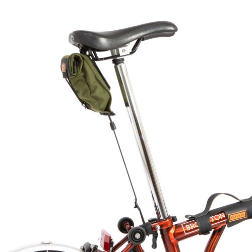 Restrap Small City Saddle Bag - Waterproof Bike Saddle Bag for Urban Commuting & Cycling Accessories - Perfect for Daily Rides, Work Commutes & City Exploration